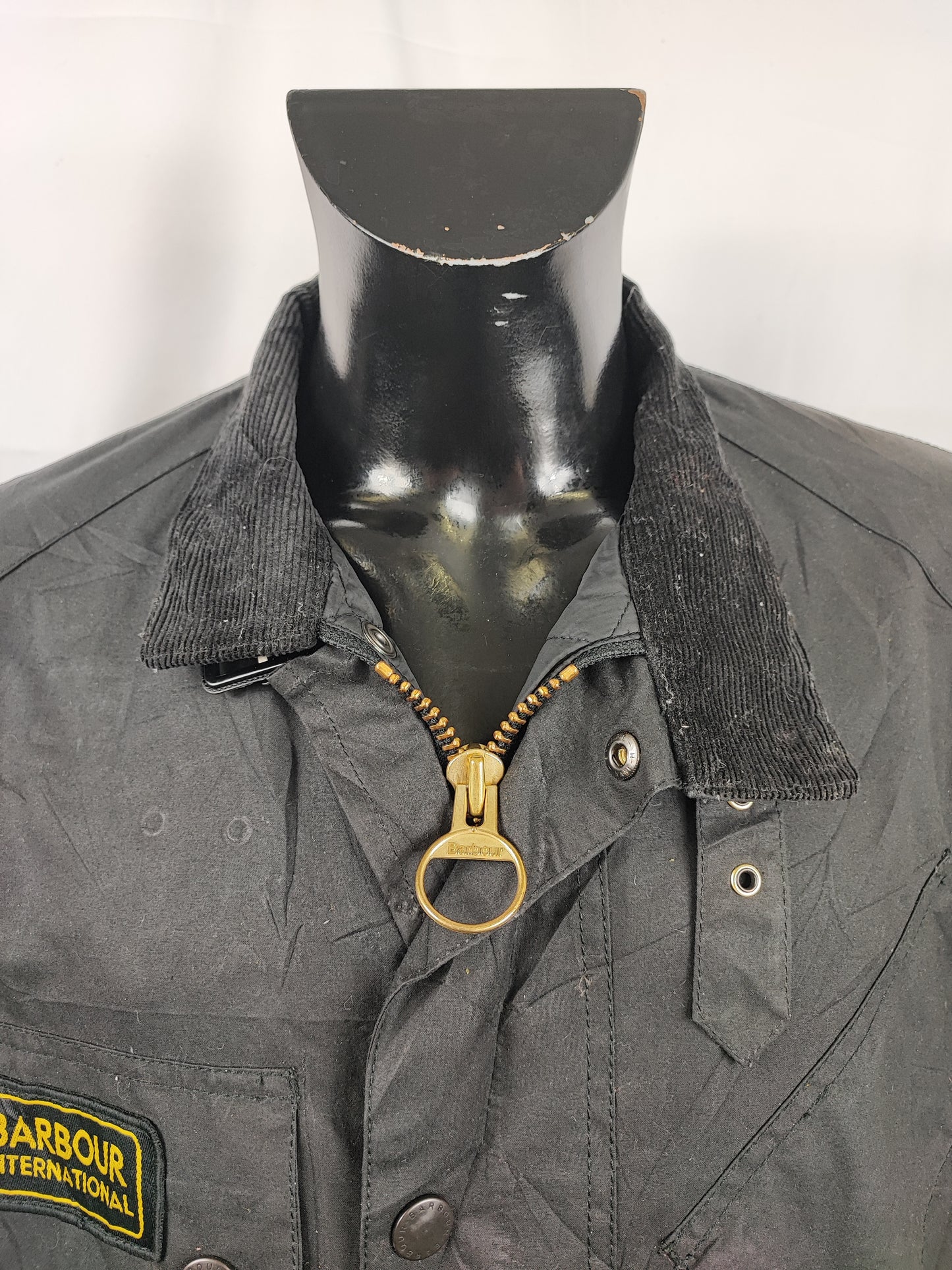 Giacca Barbour International Active nera Large- Man Black International Active Jacket Size L