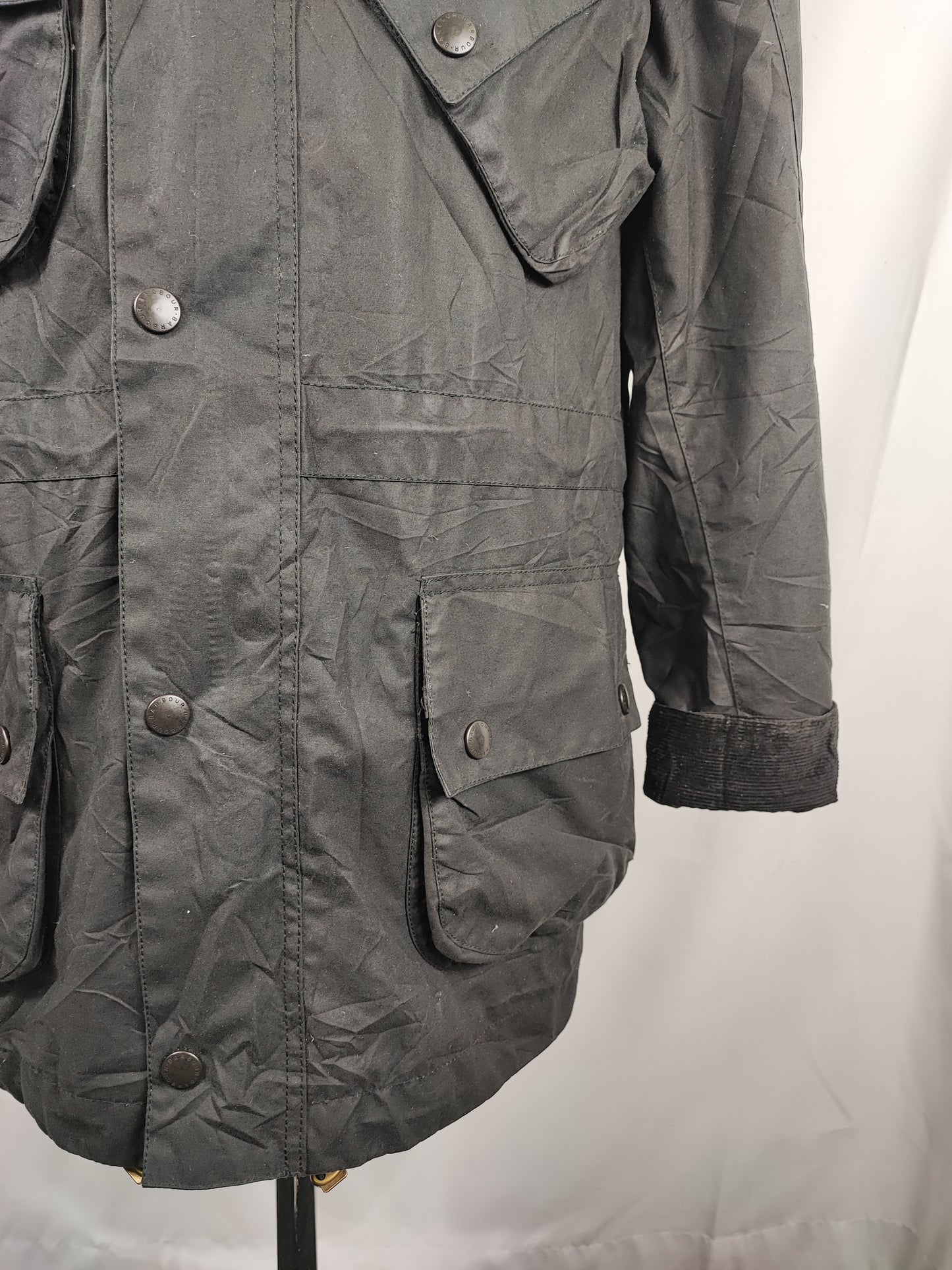 Giacca Barbour International Active nera Large- Man Black International Active Jacket Size L