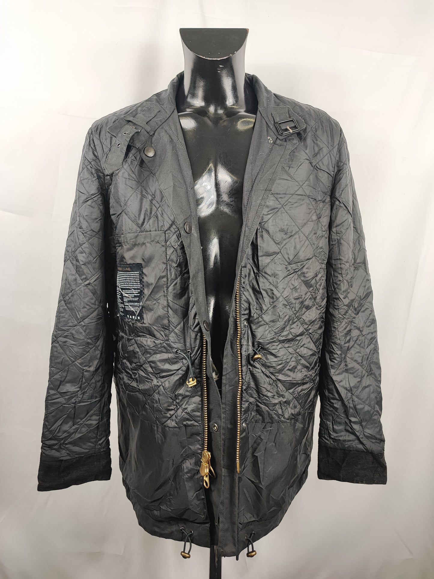 Giacca Barbour International Active nera Large- Man Black International Active Jacket Size L