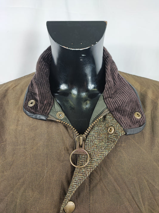 Barbour Giacca uomo verde oliva XL cerato - Man wax Hereford Olive Jacket size XL