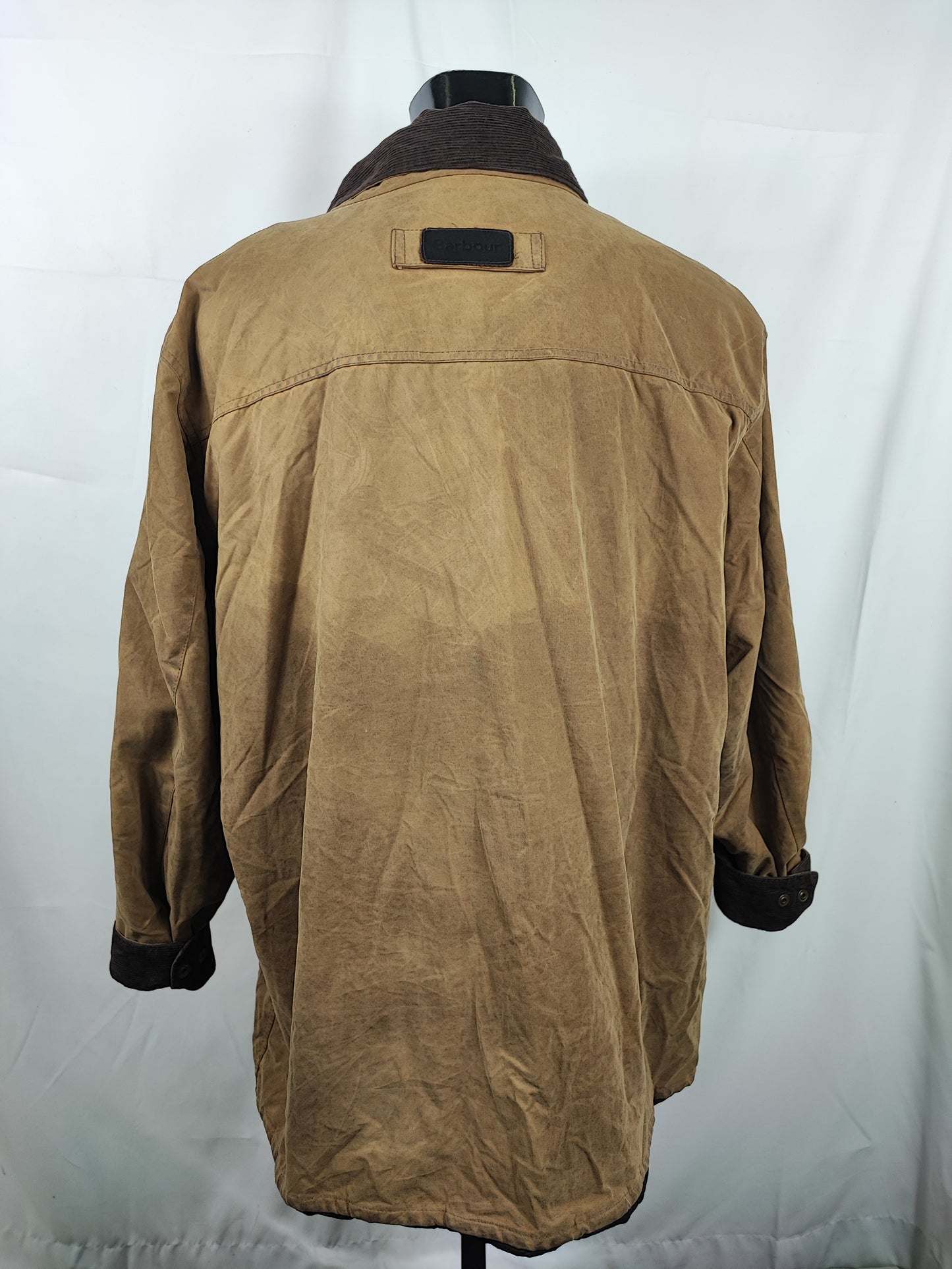 Giacca Barbour Beige New Hampshire Cerata XXLarge - Man Wax Beige New Hampshire Jacket Beige Size XXLarge