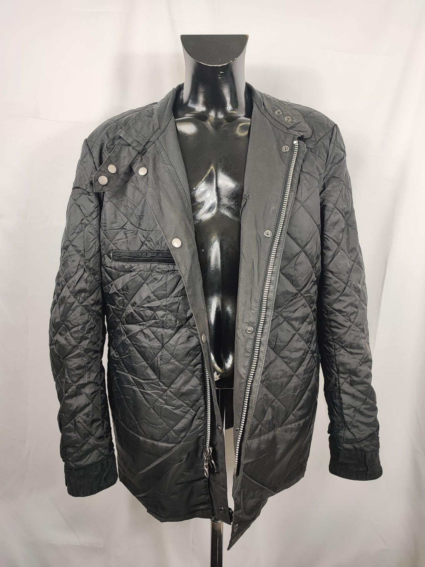 Giacca Barbour International Duke nero XXL - Man black Duke wax Jacket Size XXL