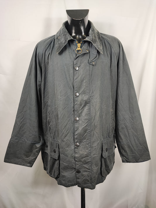 Barbour Giacca Beaufort blu C52/132 cm Navy Vintage Wax Beaufort jacket Size XXXL