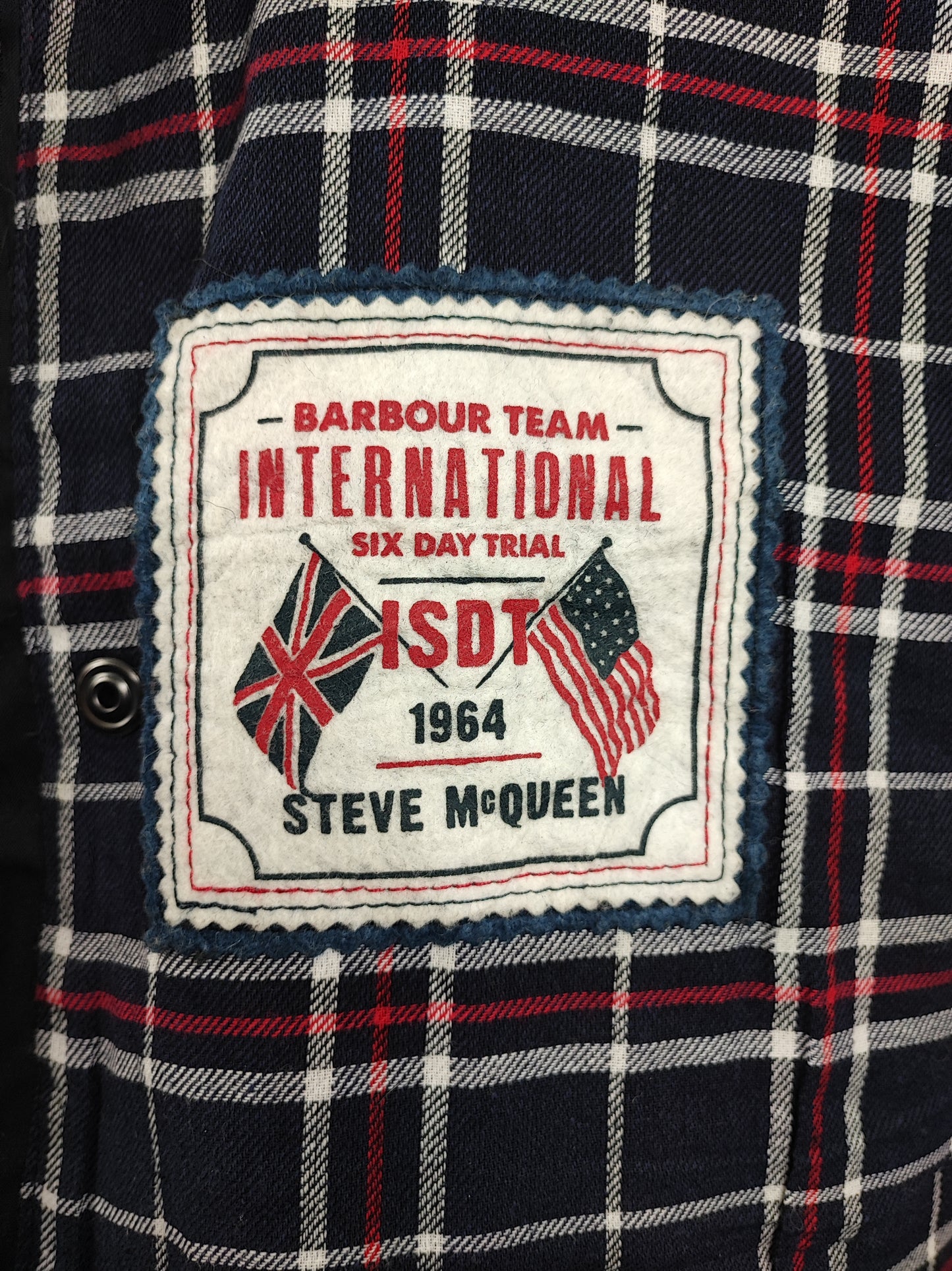 RARA Giacca Barbour International Steve Mc Queen Nera MEDIUM - Black Barbour International Mc queen size M