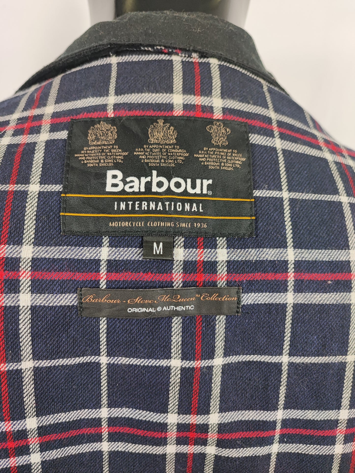 RARA Giacca Barbour International Steve Mc Queen Nera MEDIUM - Black Barbour International Mc queen size M