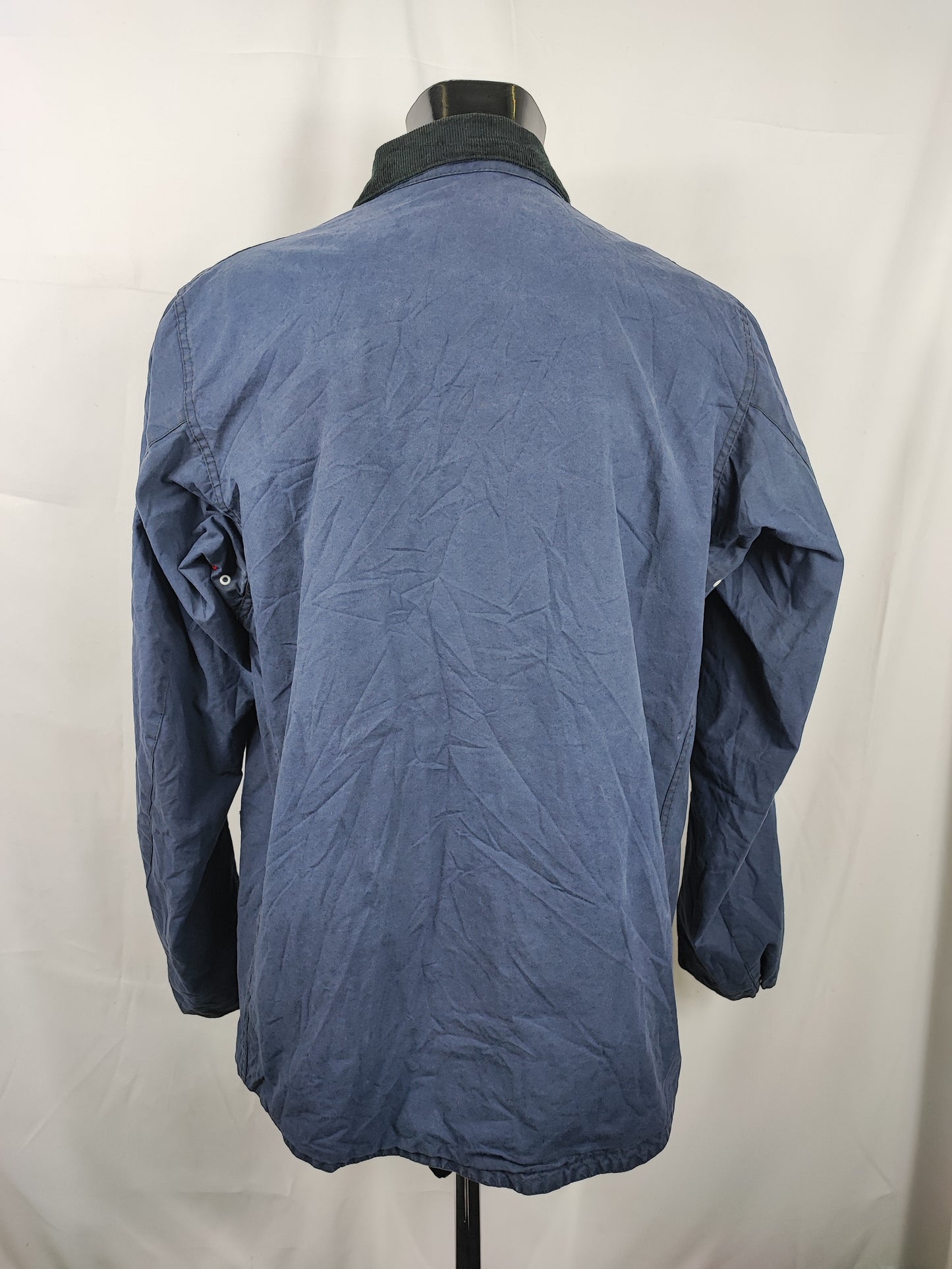 Giacca Barbour International Steve Mc Queen da uomo blu Large Lawtell - Man Blue Wax Lawtell jacket size L