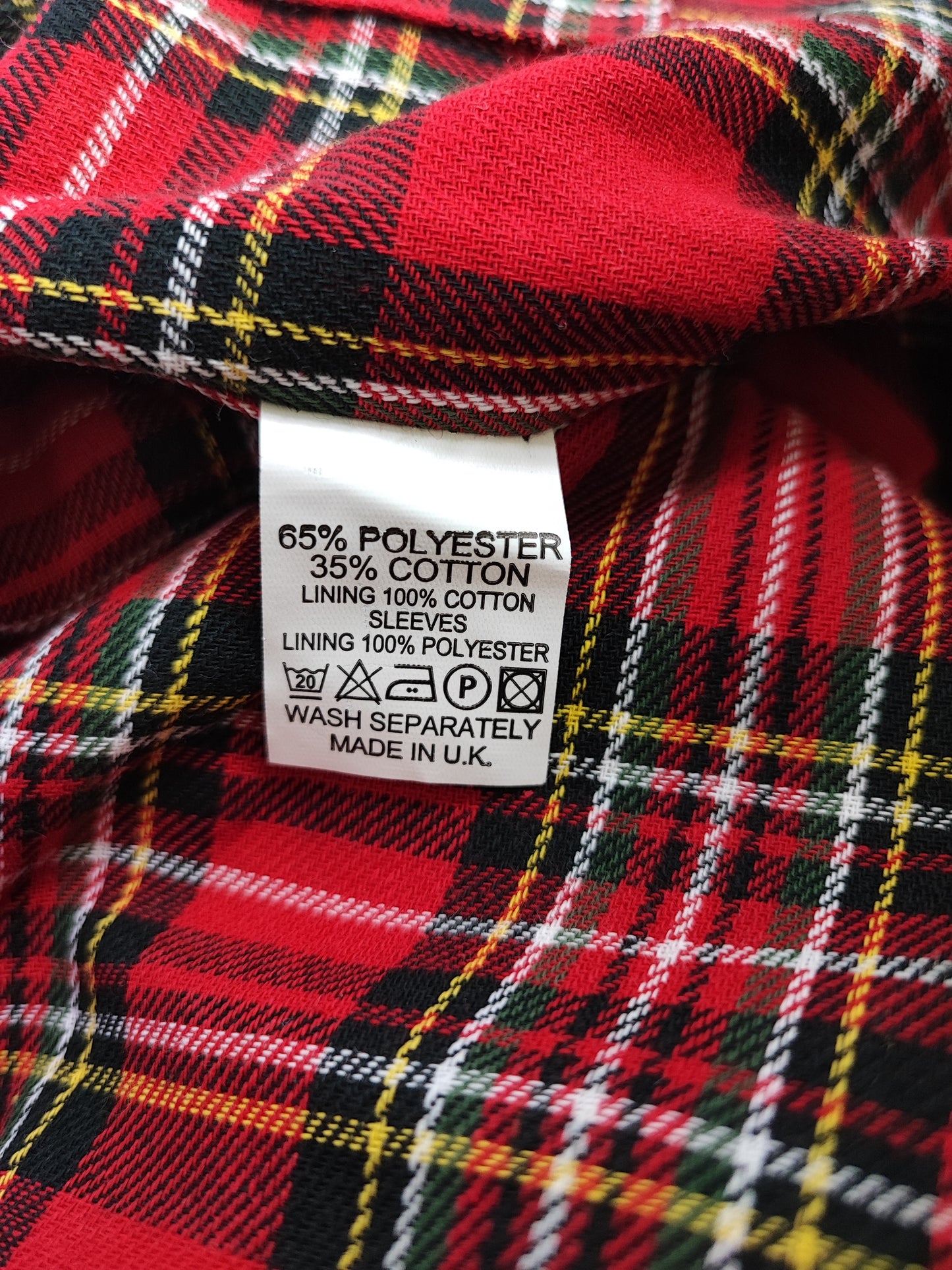 Giacca Harrington panna da uomo in cotone Made in England - Man Light Cream Harrington Jacket