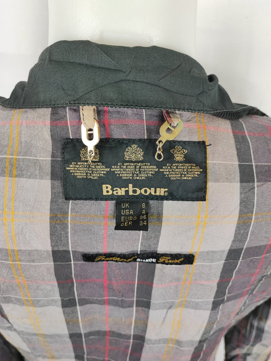 Giacca Barbour International DONNA nero Xsmall UK8 -Lady International Black jacket Size uk8