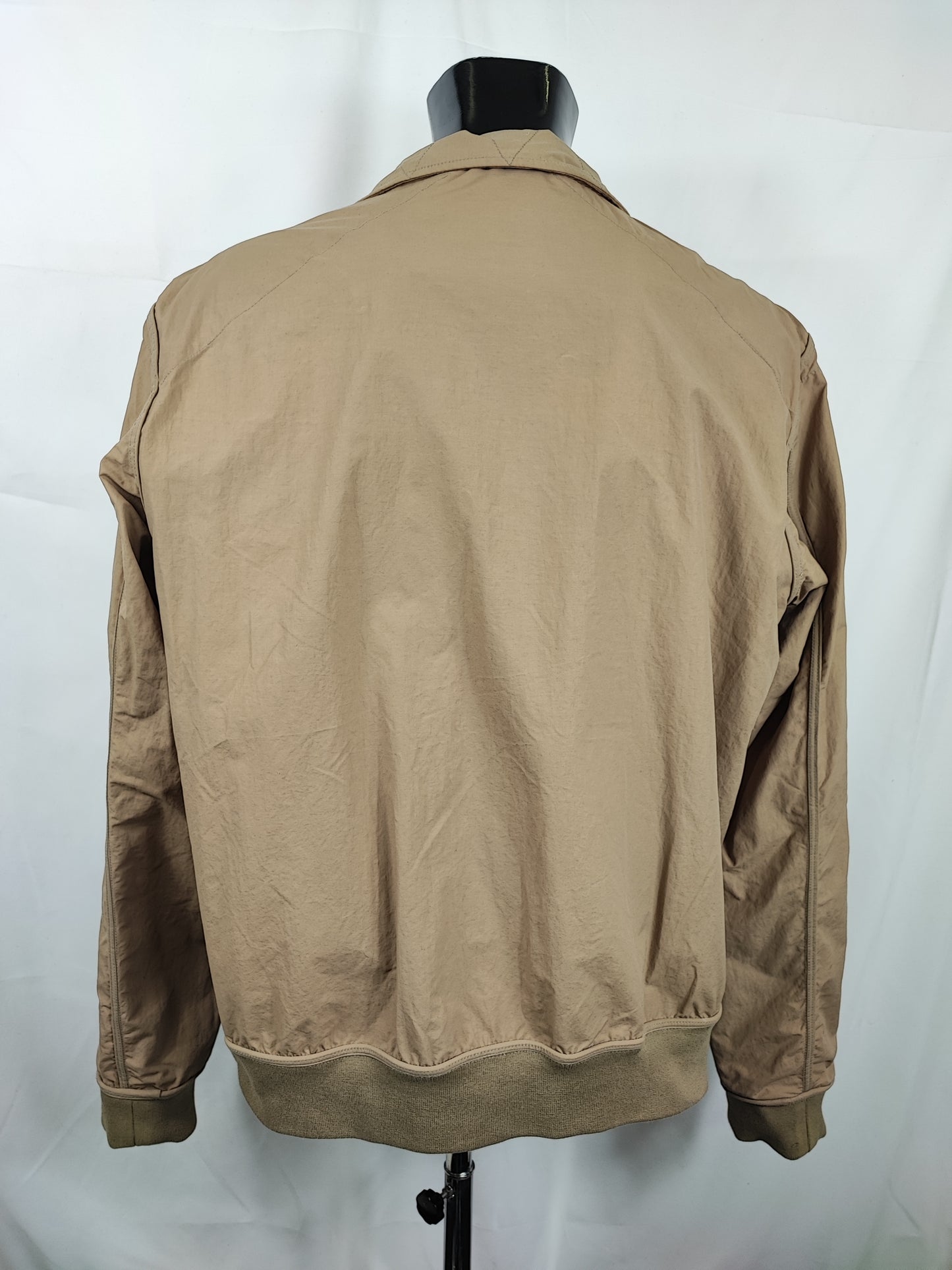 Giacca Barbour International Uomo Steve Mc Queen Harrington Rectifier Beige XLarge