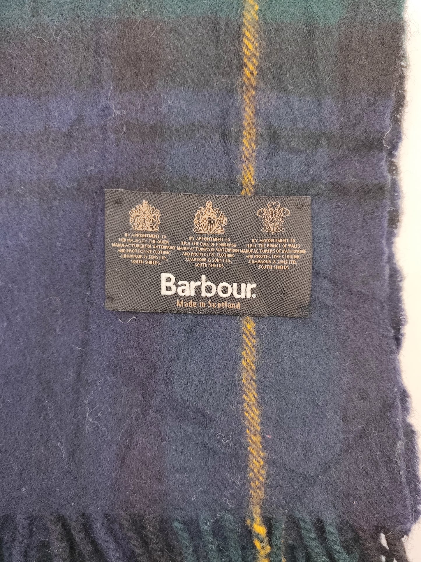Sciarpa Barbour in lana