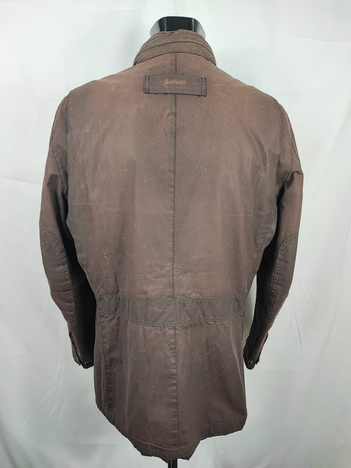 Barbour Giacca Uomo Corbridge marrone XL Man Brown Waxed Corbridge Jacket XLarge