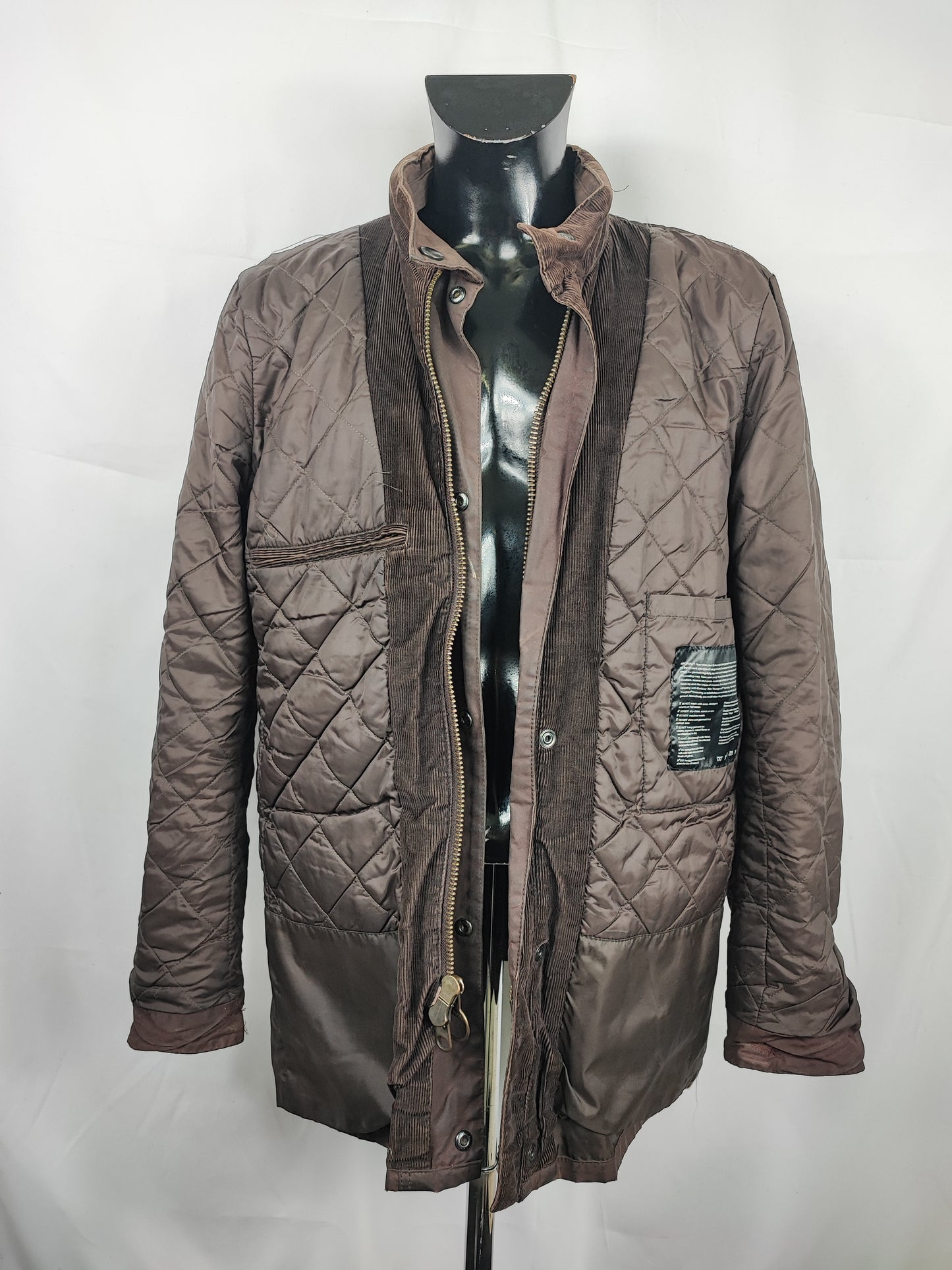 Barbour Giacca Uomo Corbridge marrone XL Man Brown Waxed Corbridge Jacket XLarge