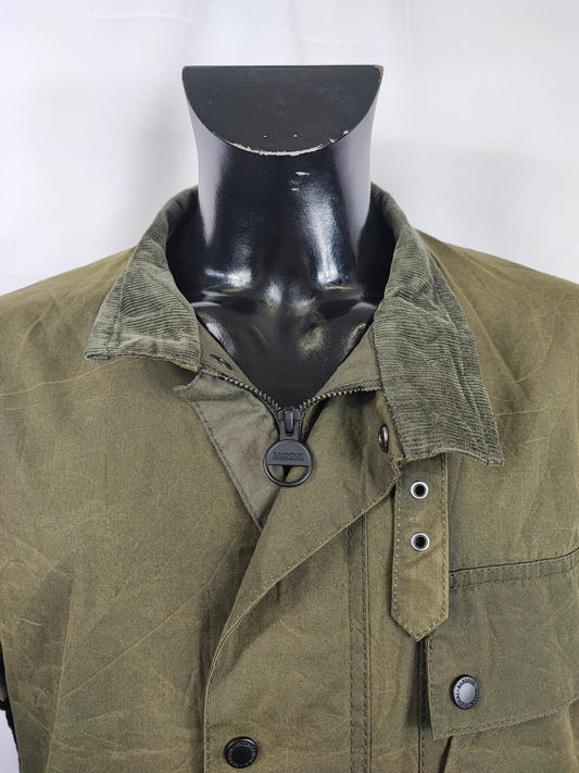 Giacca Barbour International Trajan verde Medium- Olive International Trajan Wax Jacket Size M