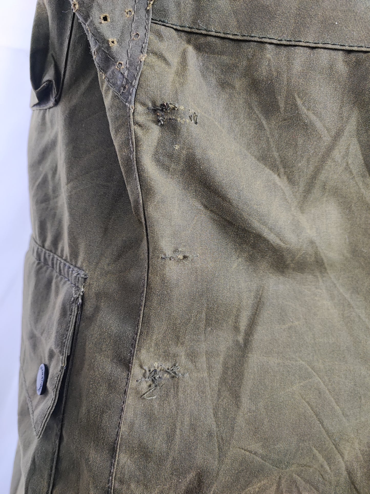 Giacca Barbour International Trajan verde Medium- Olive International Trajan Wax Jacket Size M