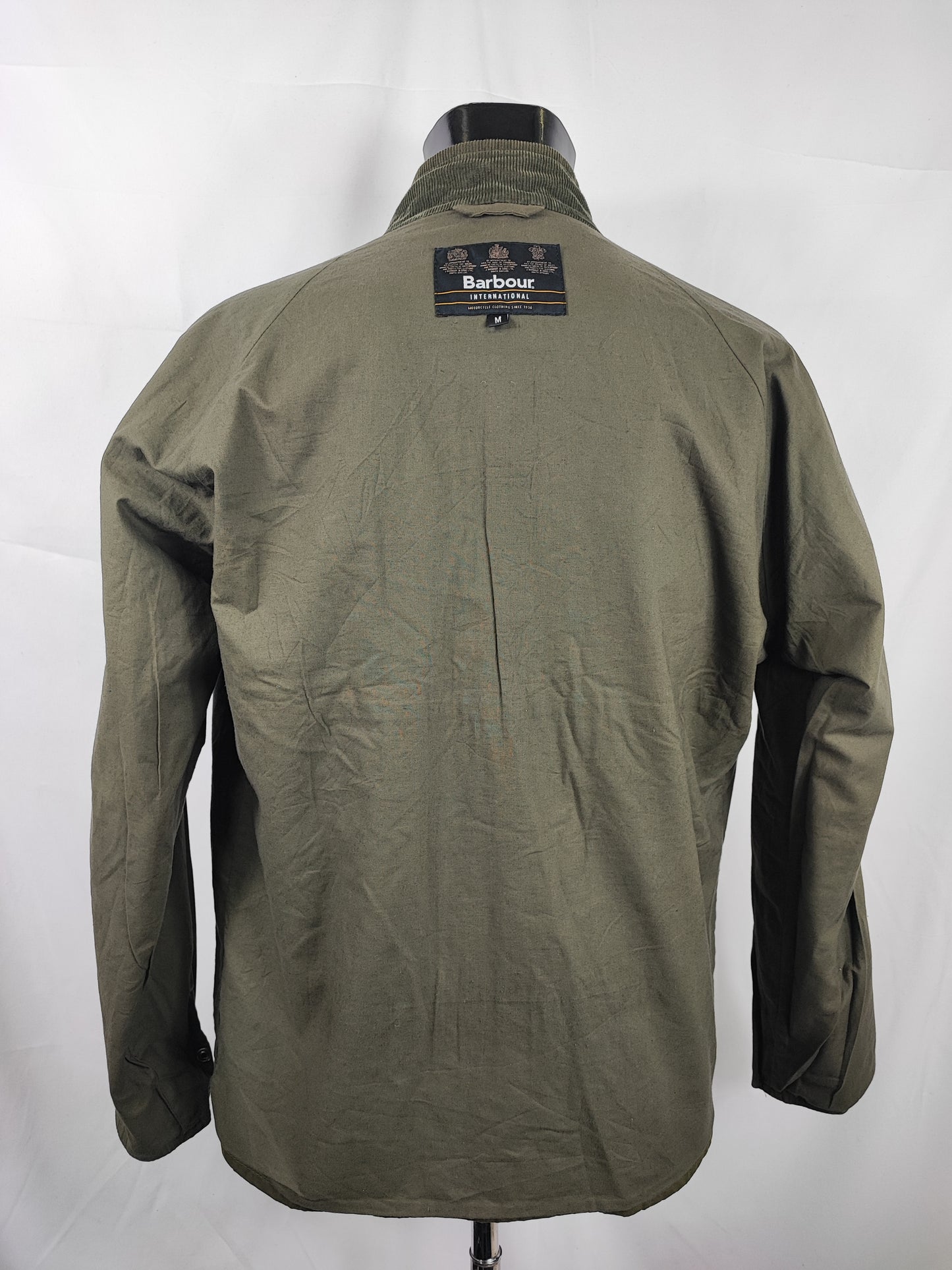 Giacca Barbour International Trajan verde Medium- Olive International Trajan Wax Jacket Size M