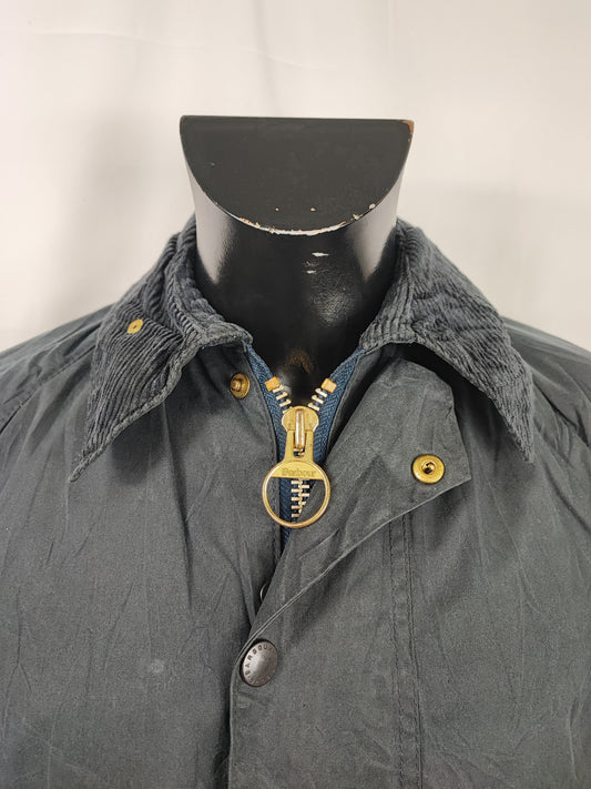 Barbour Giacca UNISEX Beaufort vintage blu c32/81 cm XXSMALL - Navy Vintage Beaufort jacket size c32
