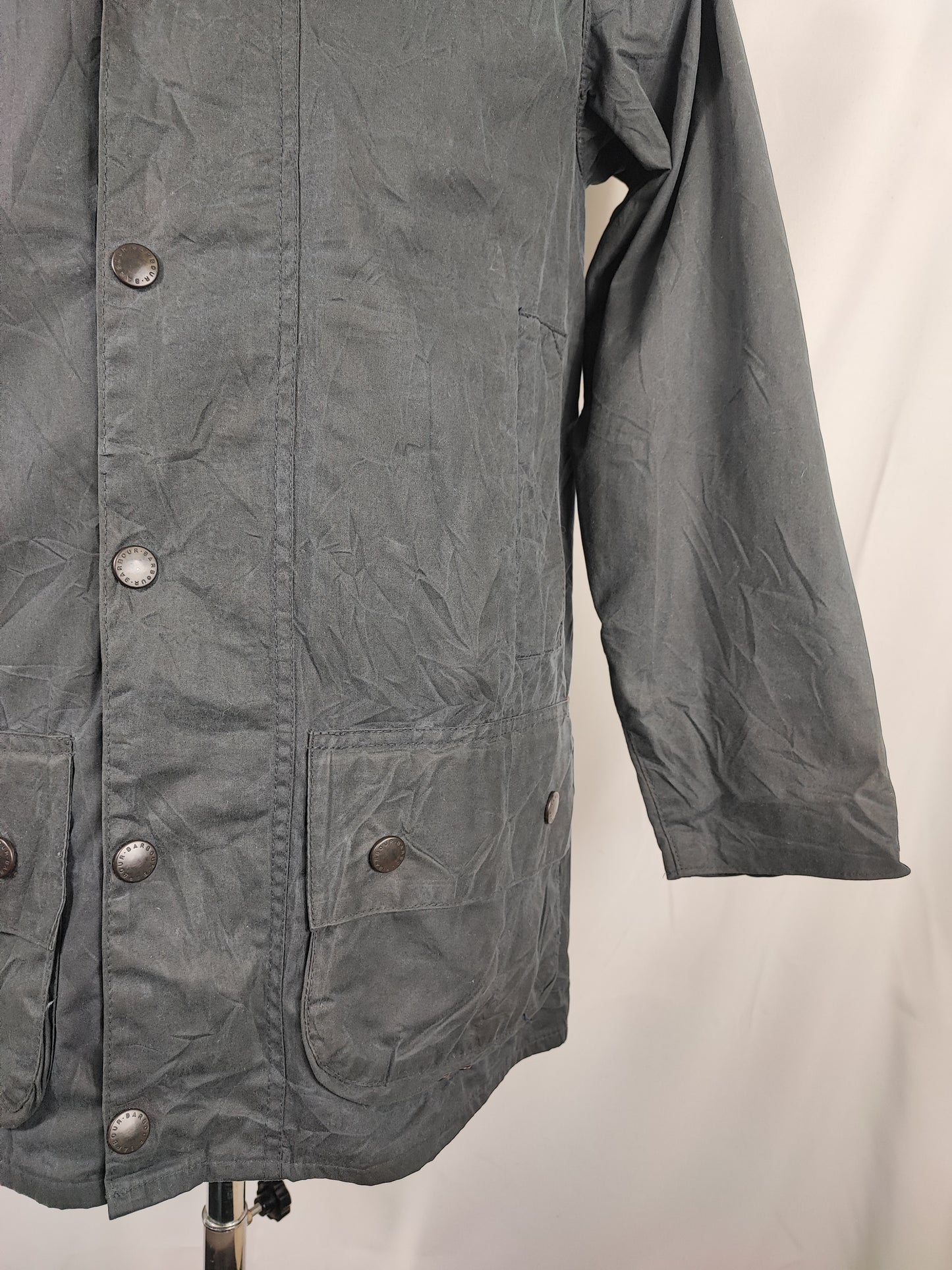 Barbour Giacca UNISEX Beaufort vintage blu c32/81 cm XXSMALL - Navy Vintage Beaufort jacket size c32