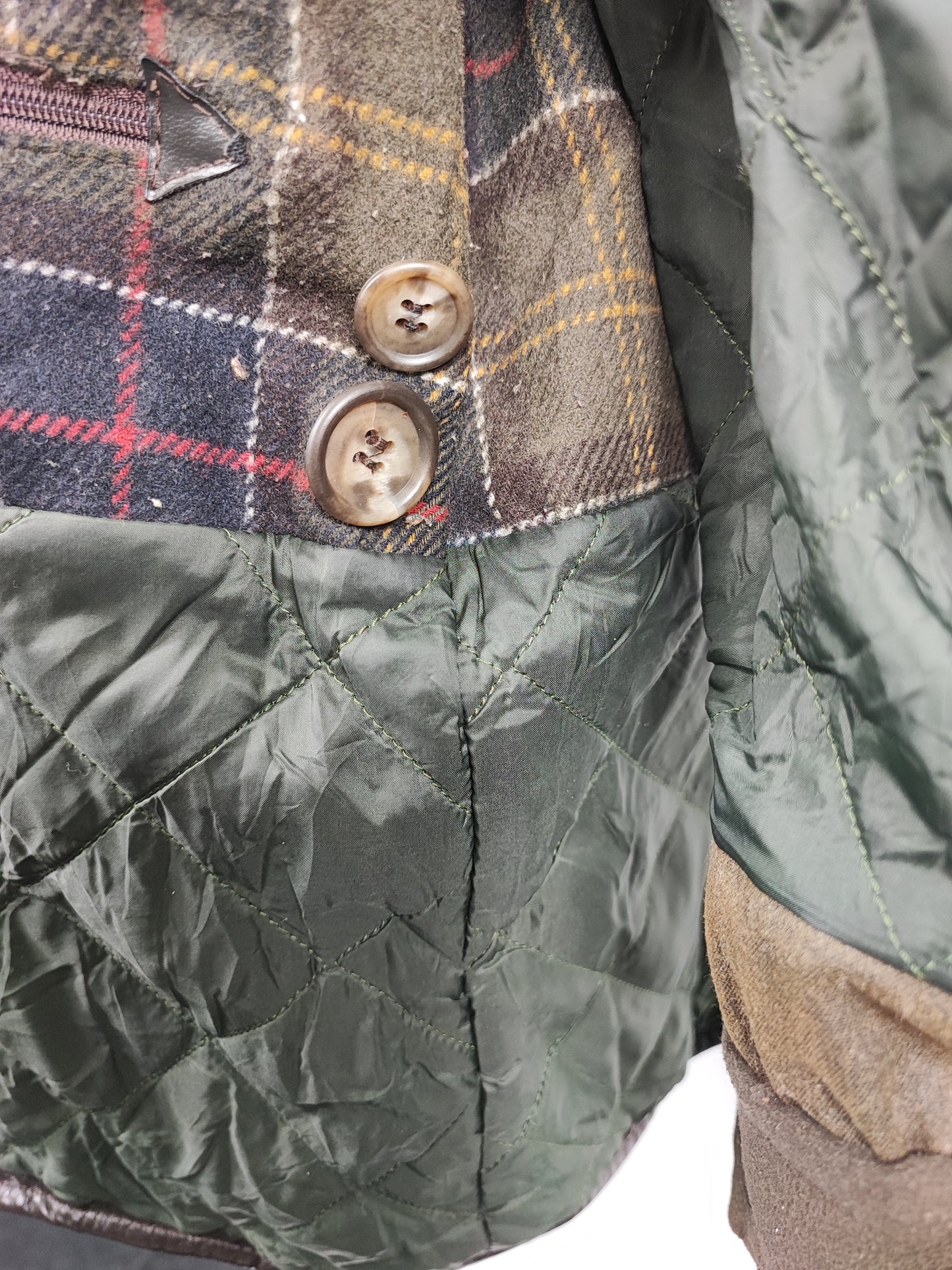 RARA Barbour Giacca Uomo Beauchamp verde C50/127 cm XXL- Olive Waxed Beauchamp coat size XXL - Shop In London