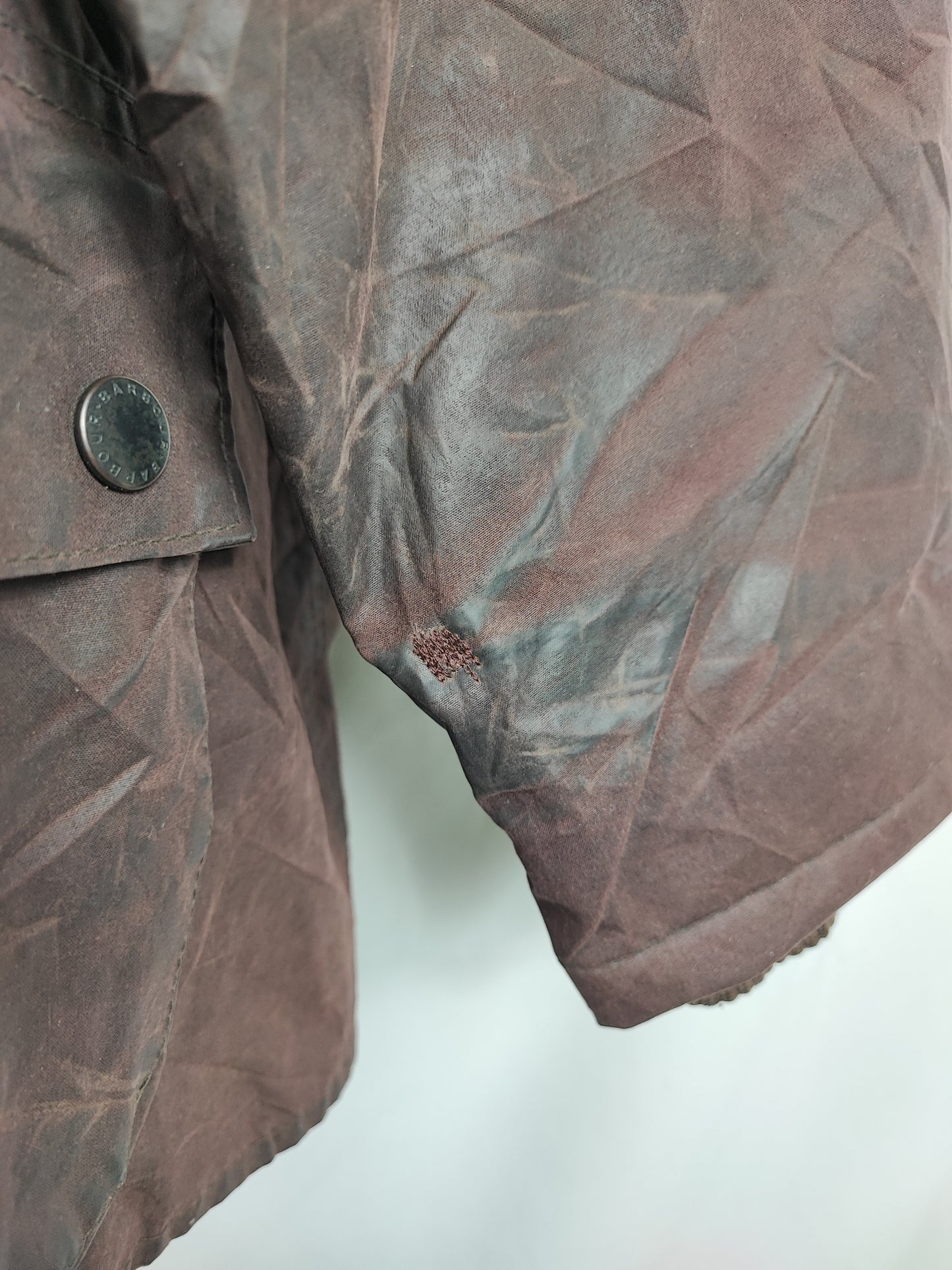 Barbour Giacca Bedale Uomo Marrone Vintage C52/132 CM XXXL Brown Waxed Bedale Vintage Jacket size 3xl