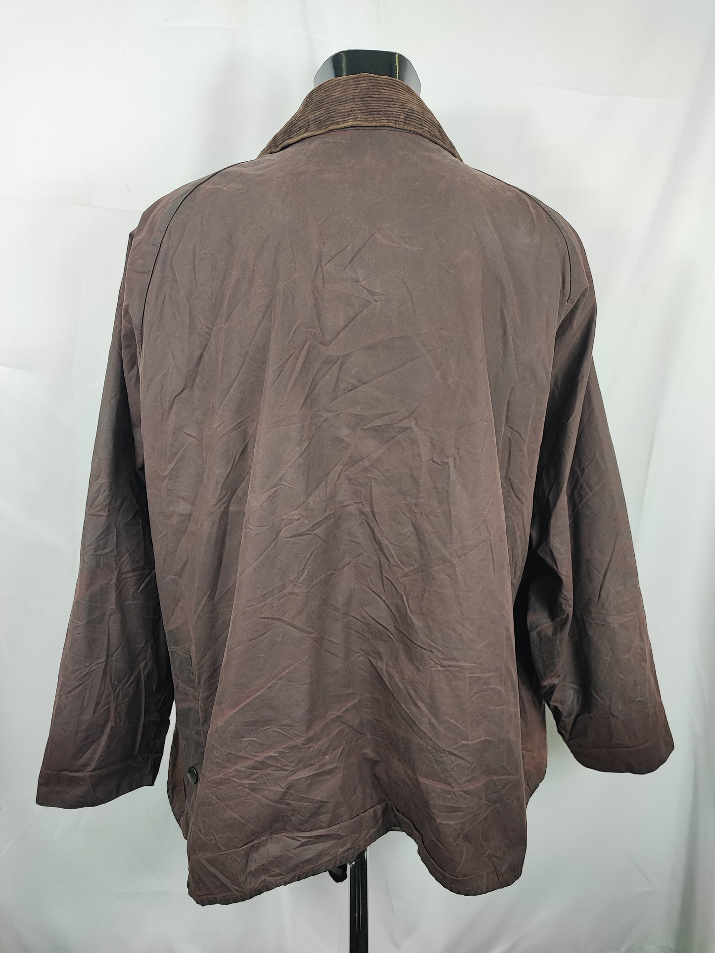 Barbour Giacca Bedale Uomo Marrone Vintage C52/132 CM XXXL Brown Waxed Bedale Vintage Jacket size 3xl