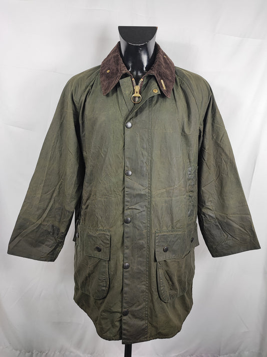 Barbour Gamefair Verde vintage C42/107 cm Man Green Wax Vintage Gamefair Jacket c42 Large