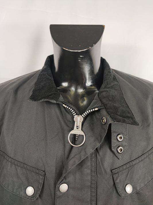 Giacca Barbour International Uomo Duke nero XLarge - Man black Duke wax Jacket Size XL