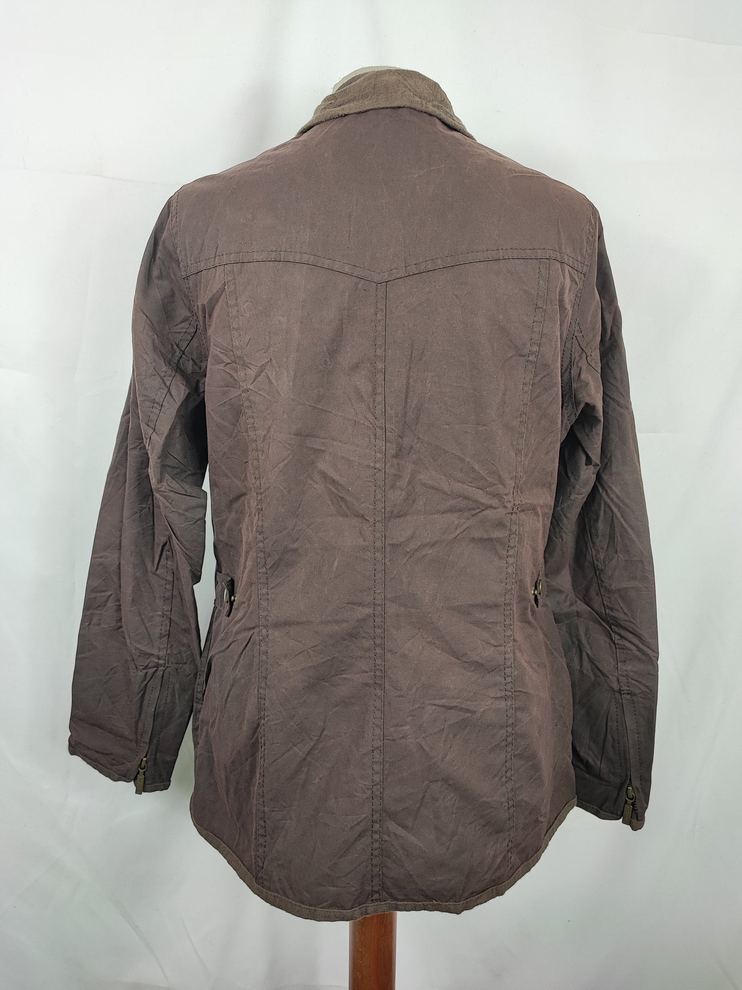 Giacca Barbour corta da donna marrone Kate liberty jacket Tg.44 Medium - Lady Brown Wax liberty jacket size uk14