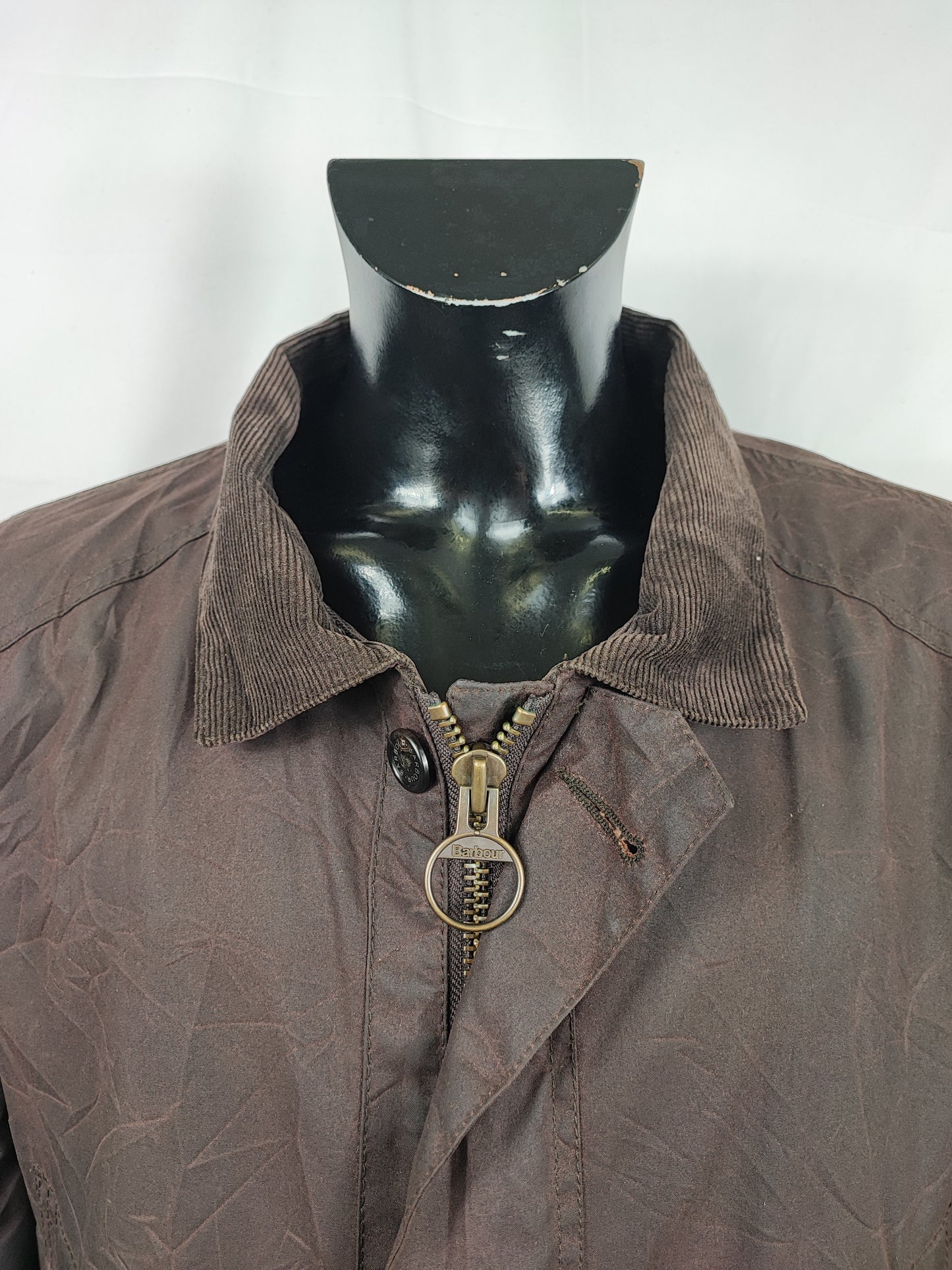 Giacca Barbour da uomo cerata Challenger marrone XL- Man Brown Barbour Wax Challenger Coat size xl