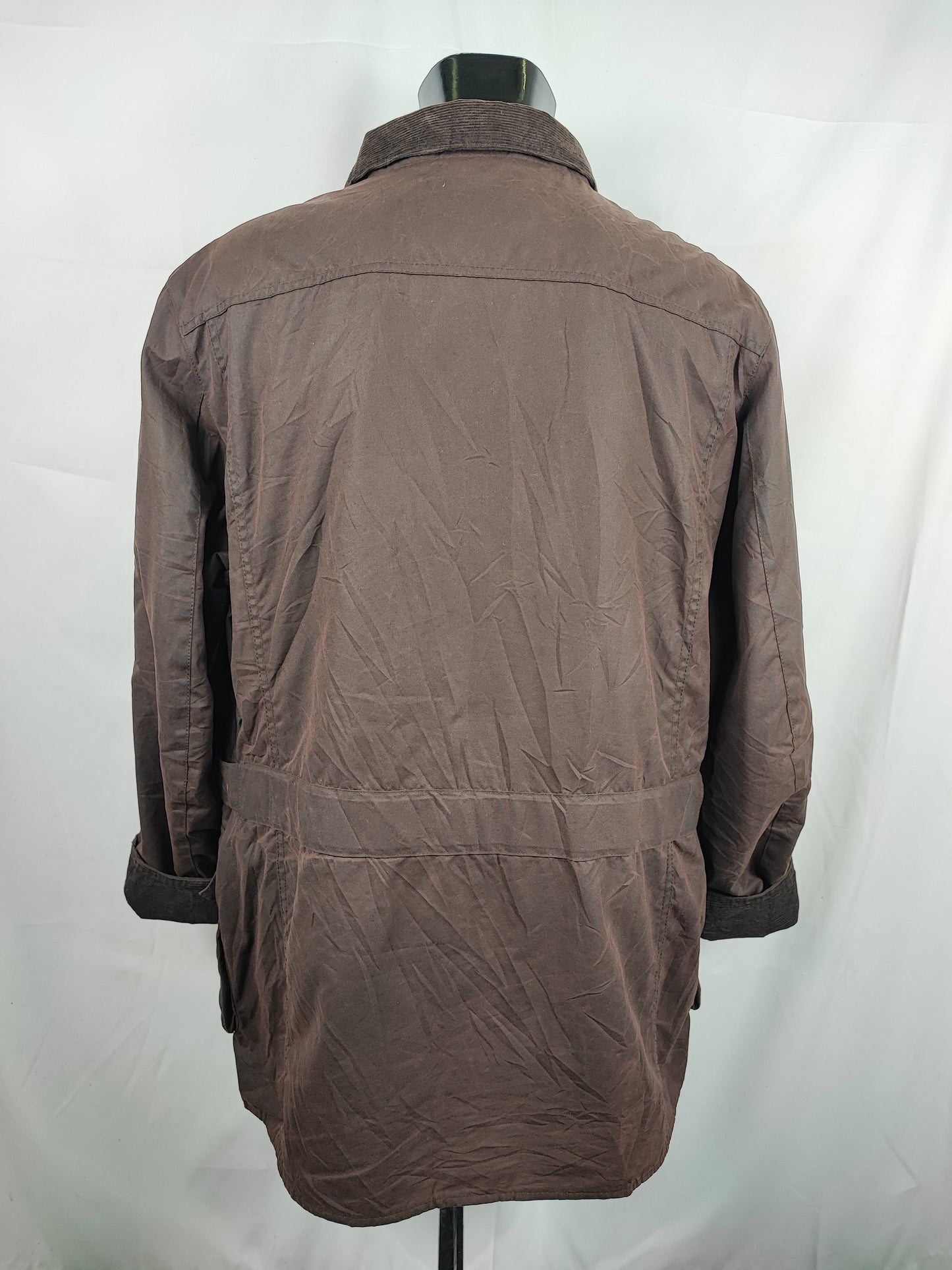 Giacca Barbour da uomo cerata Challenger marrone XL- Man Brown Barbour Wax Challenger Coat size xl