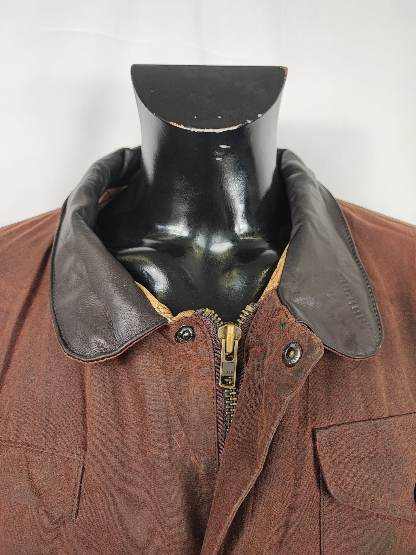 Barbour Giacca Uomo Bushman Marrone XLarge- Man Wax Brown Bushman Jacket Size XLarge