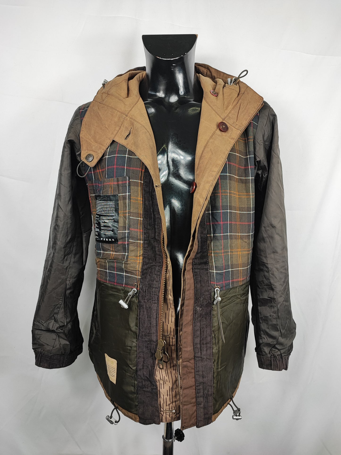 Giacca Barbour Dept B Summer Parka Beige Medium- Beige Dept B summer parka waxed Size M