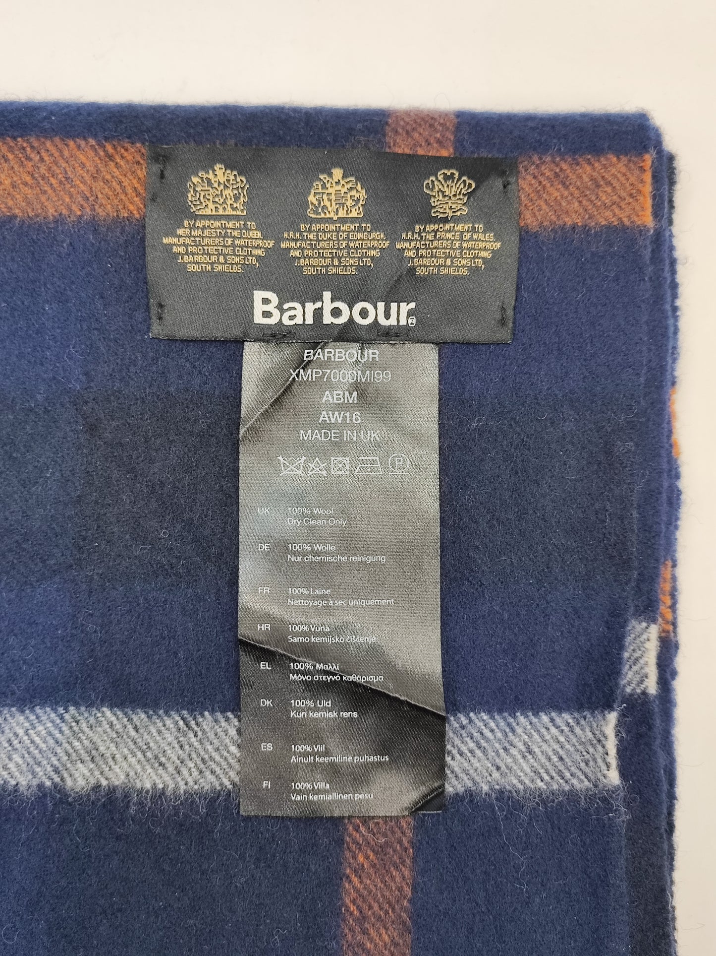 Sciarpa Barbour in lana