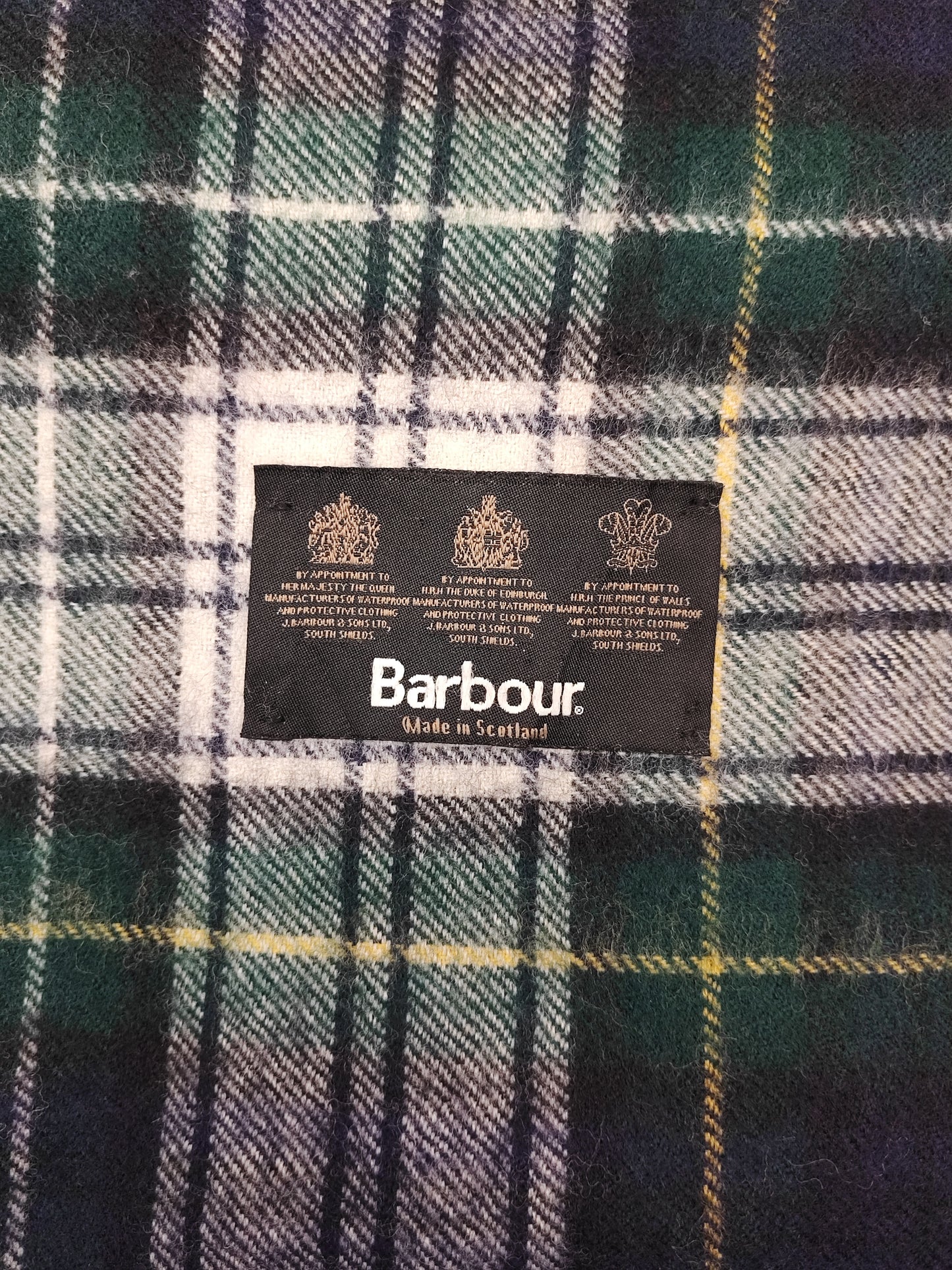 Sciarpa Barbour in lana