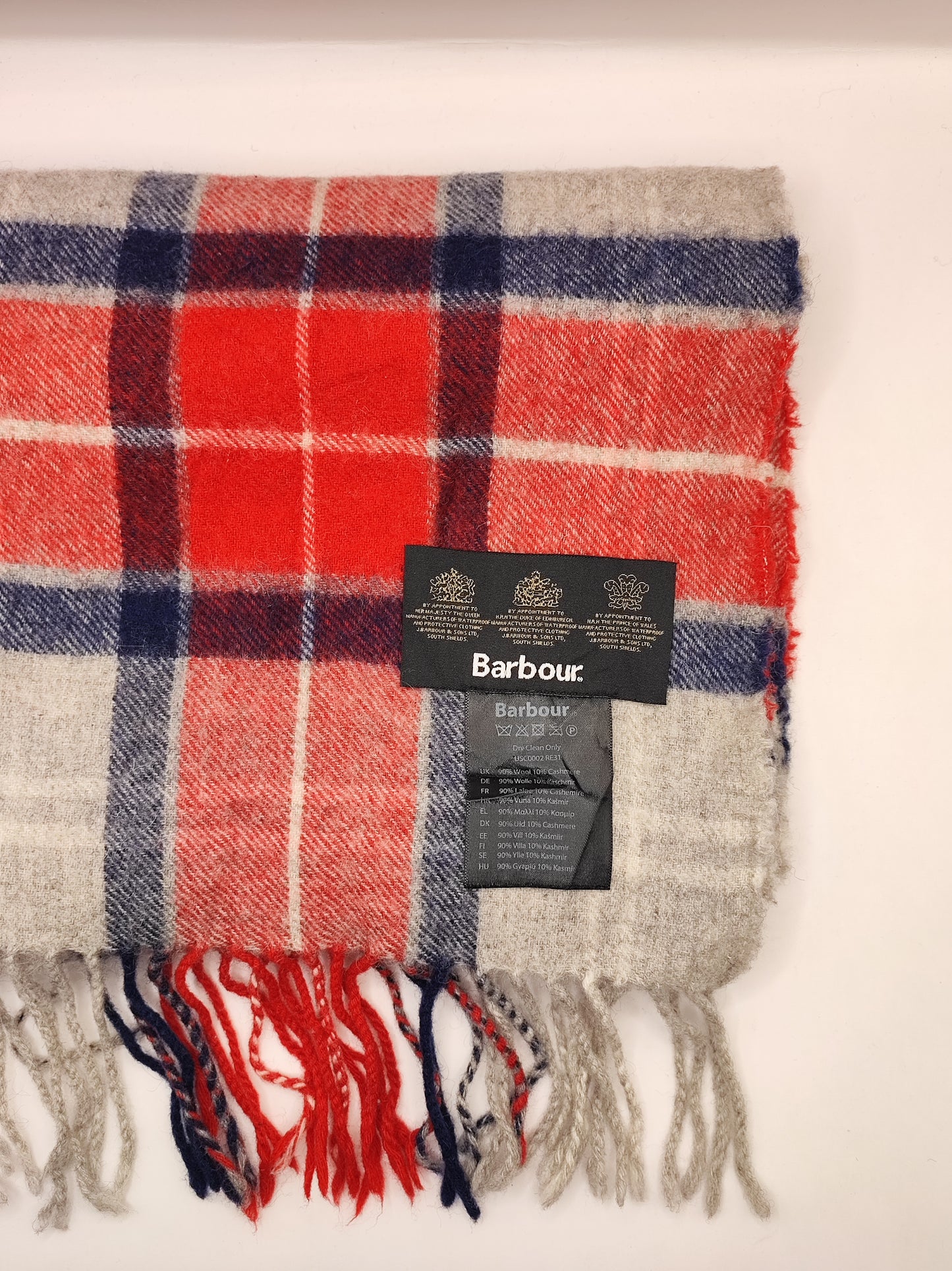 Sciarpa Barbour in lana