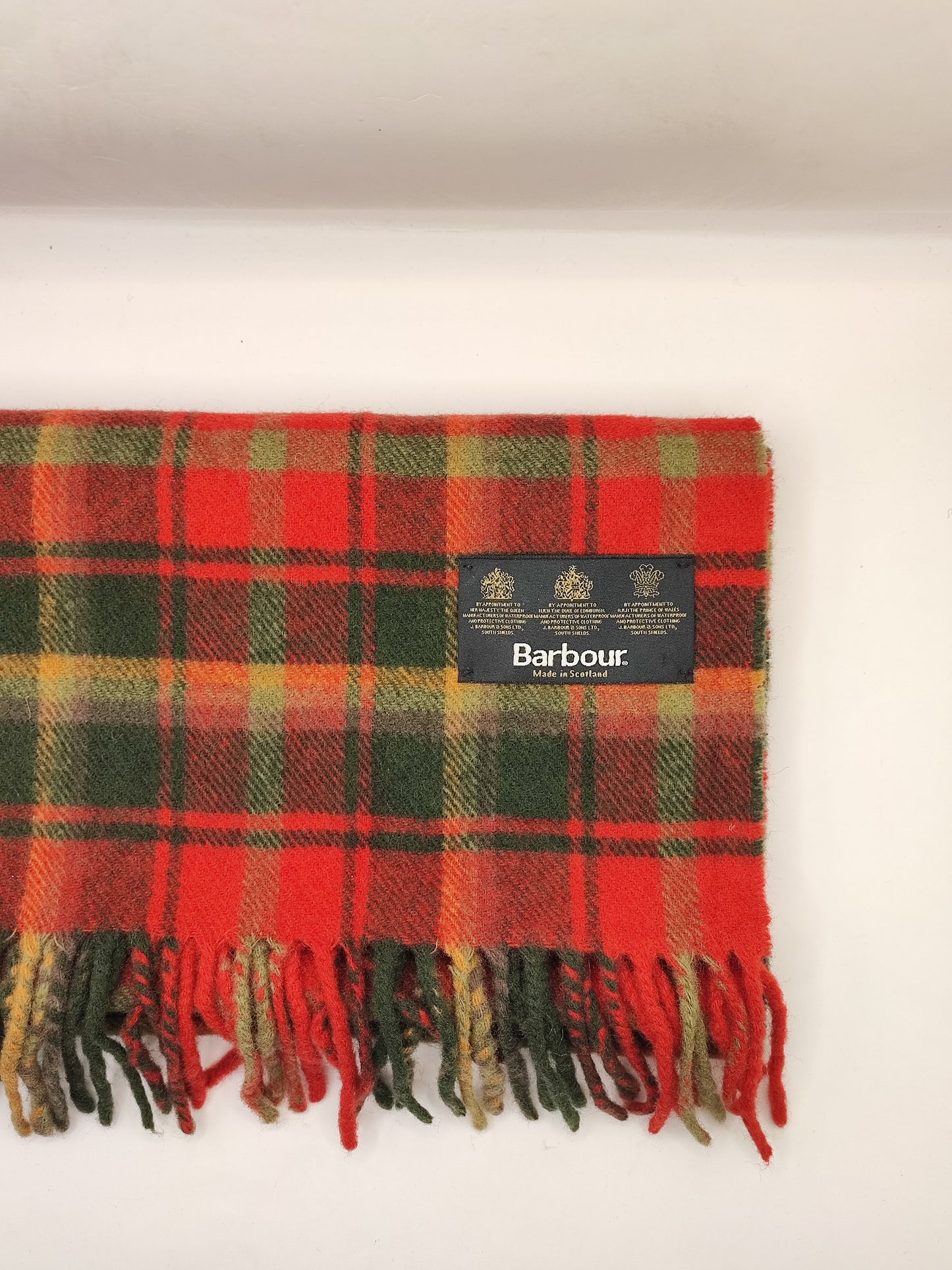 Sciarpa Barbour in lana