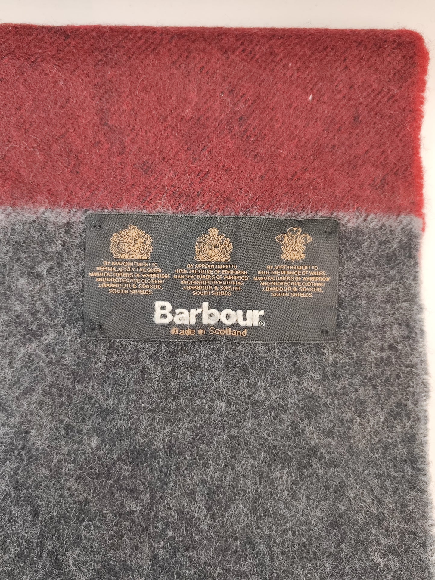 Sciarpa Barbour in lana
