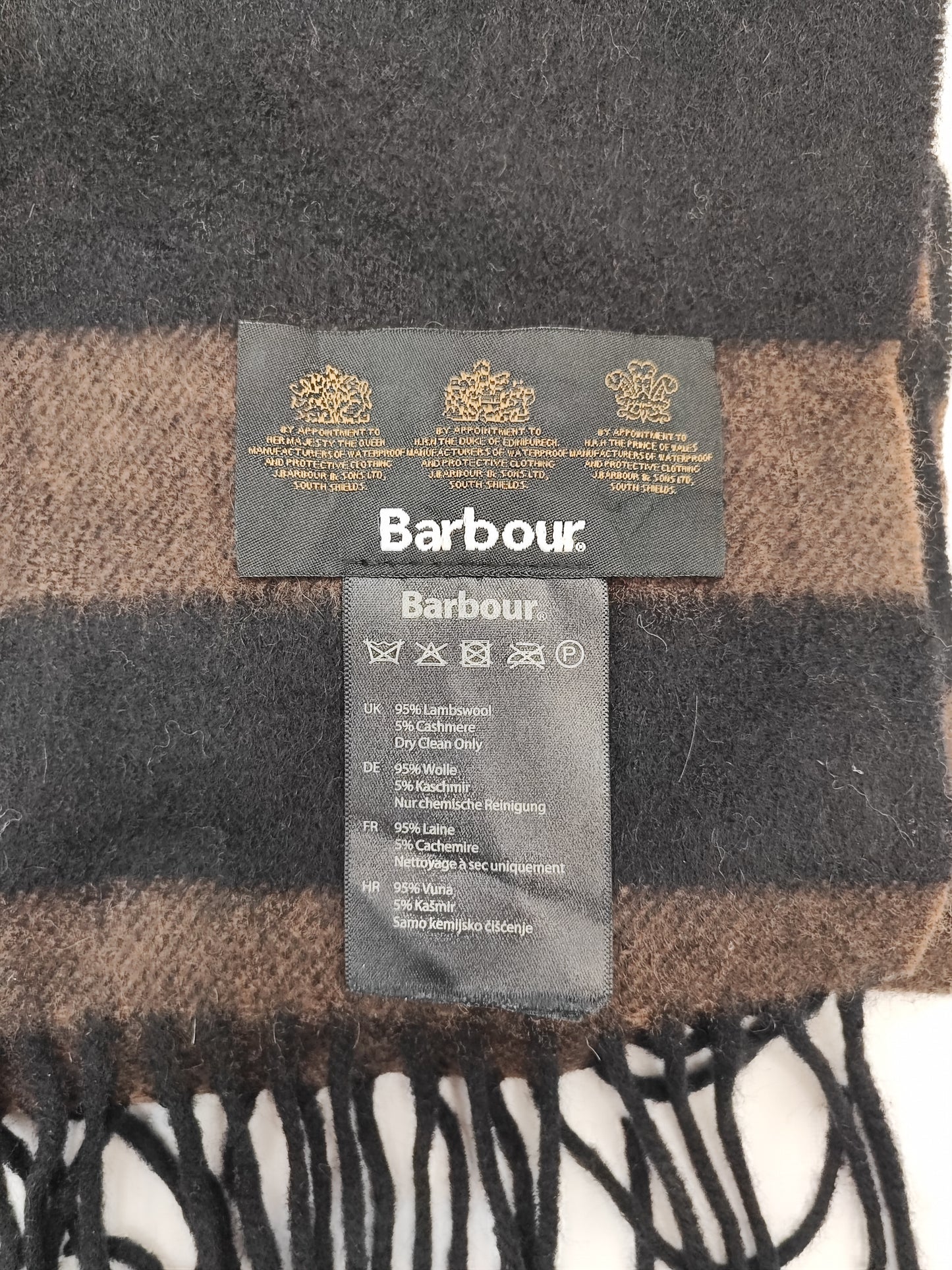 Sciarpa Barbour in lana