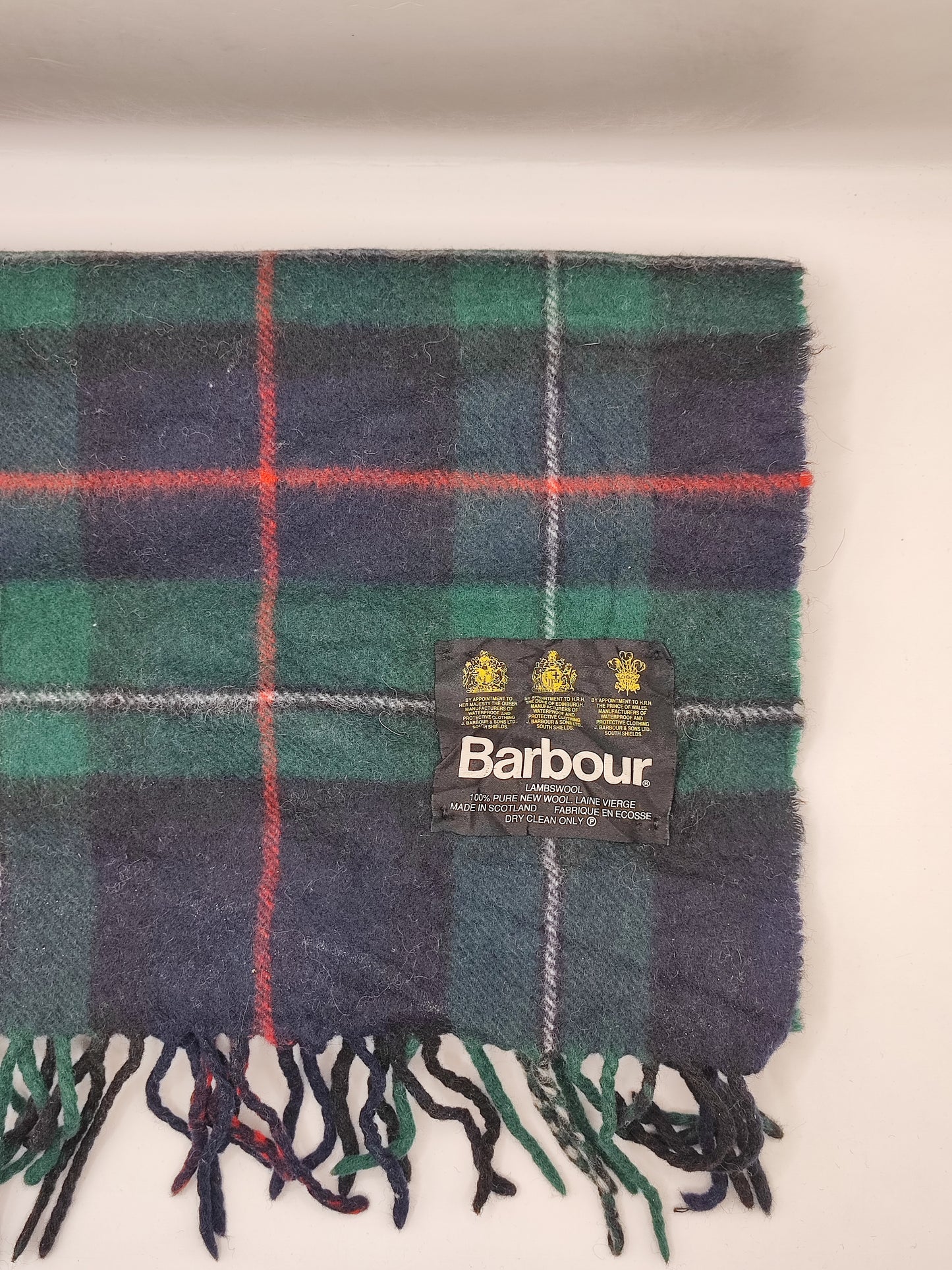 Sciarpa Barbour in lana
