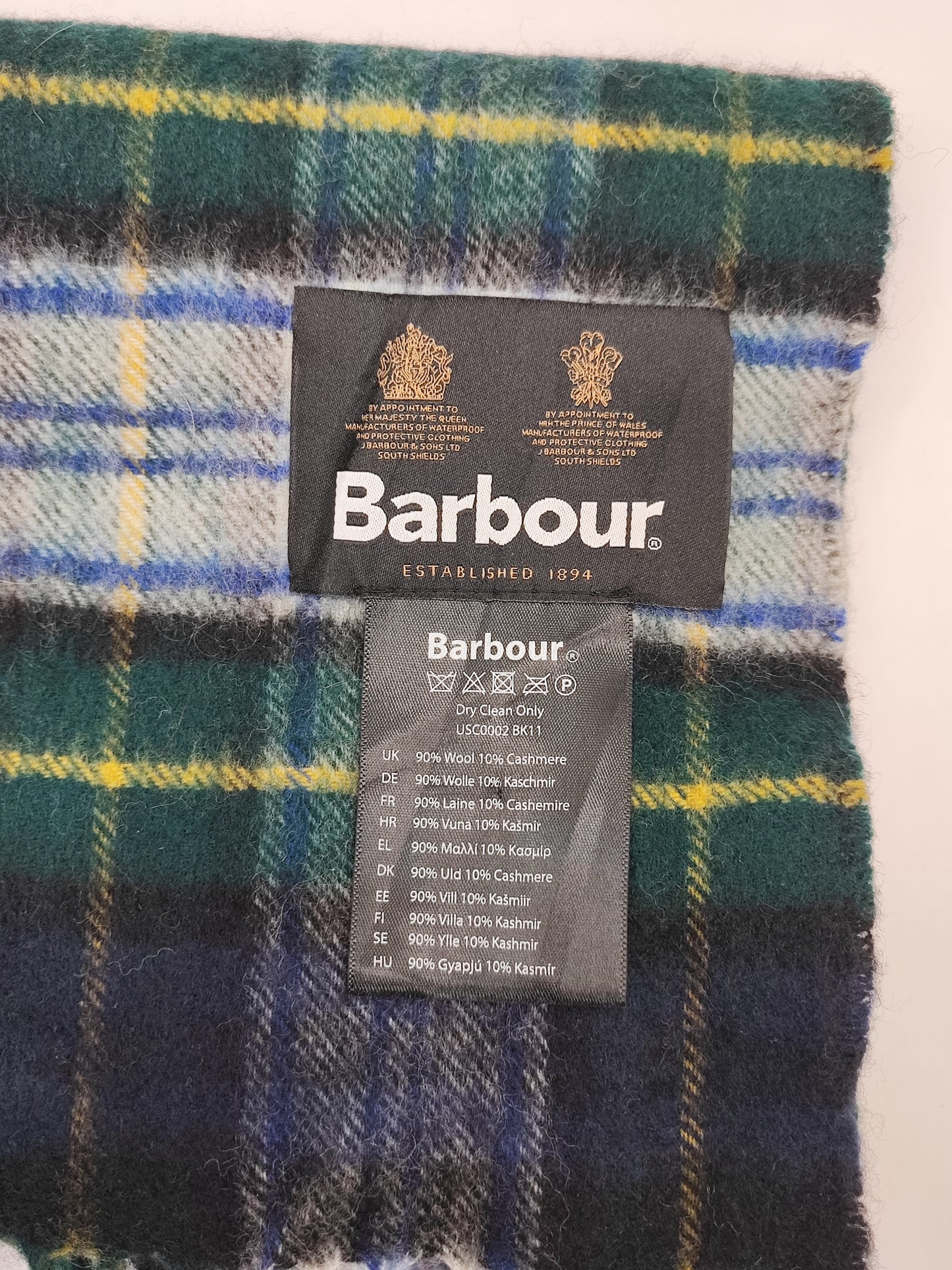 Sciarpa Barbour in lana