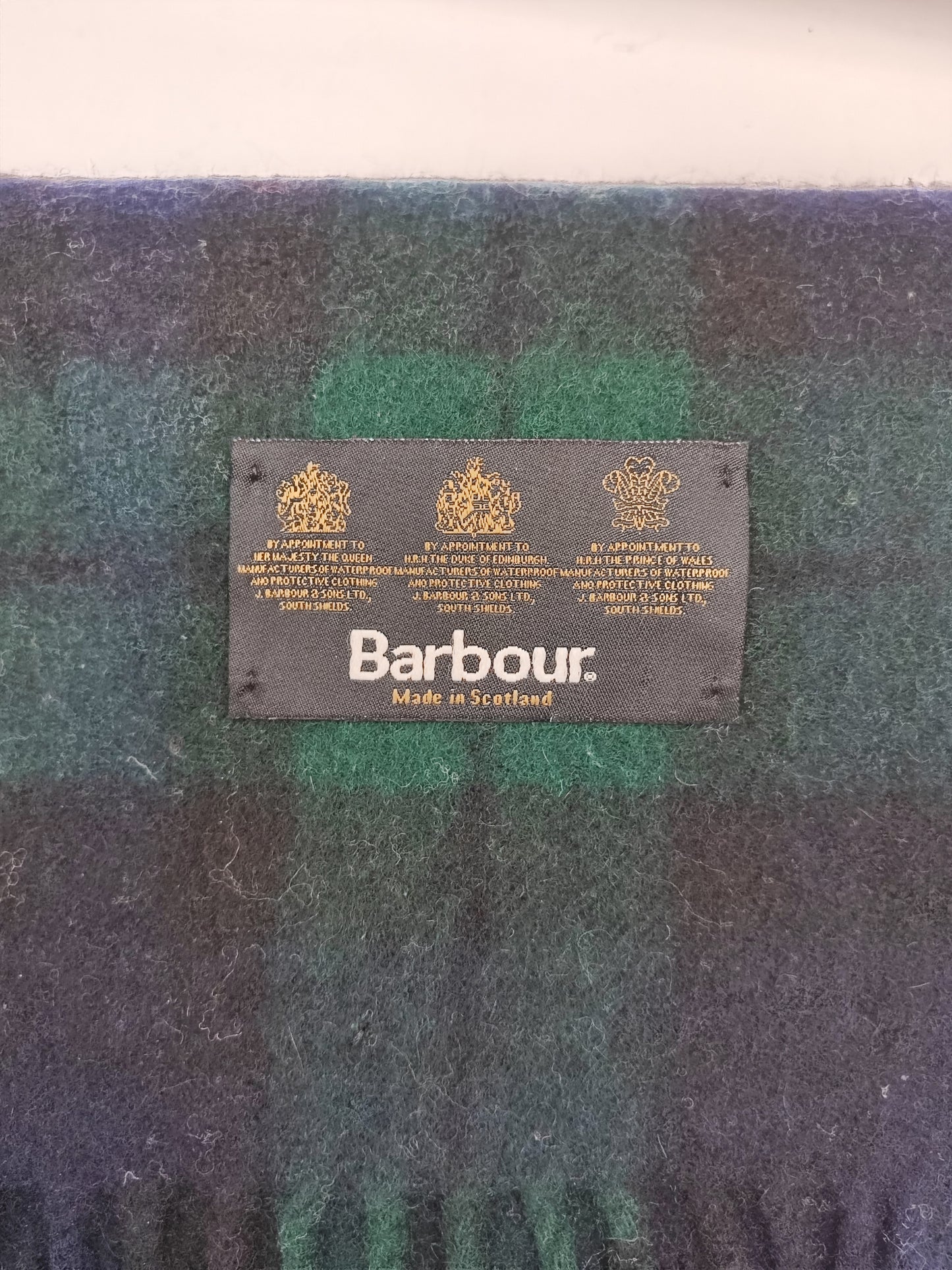 Sciarpa Barbour in lana