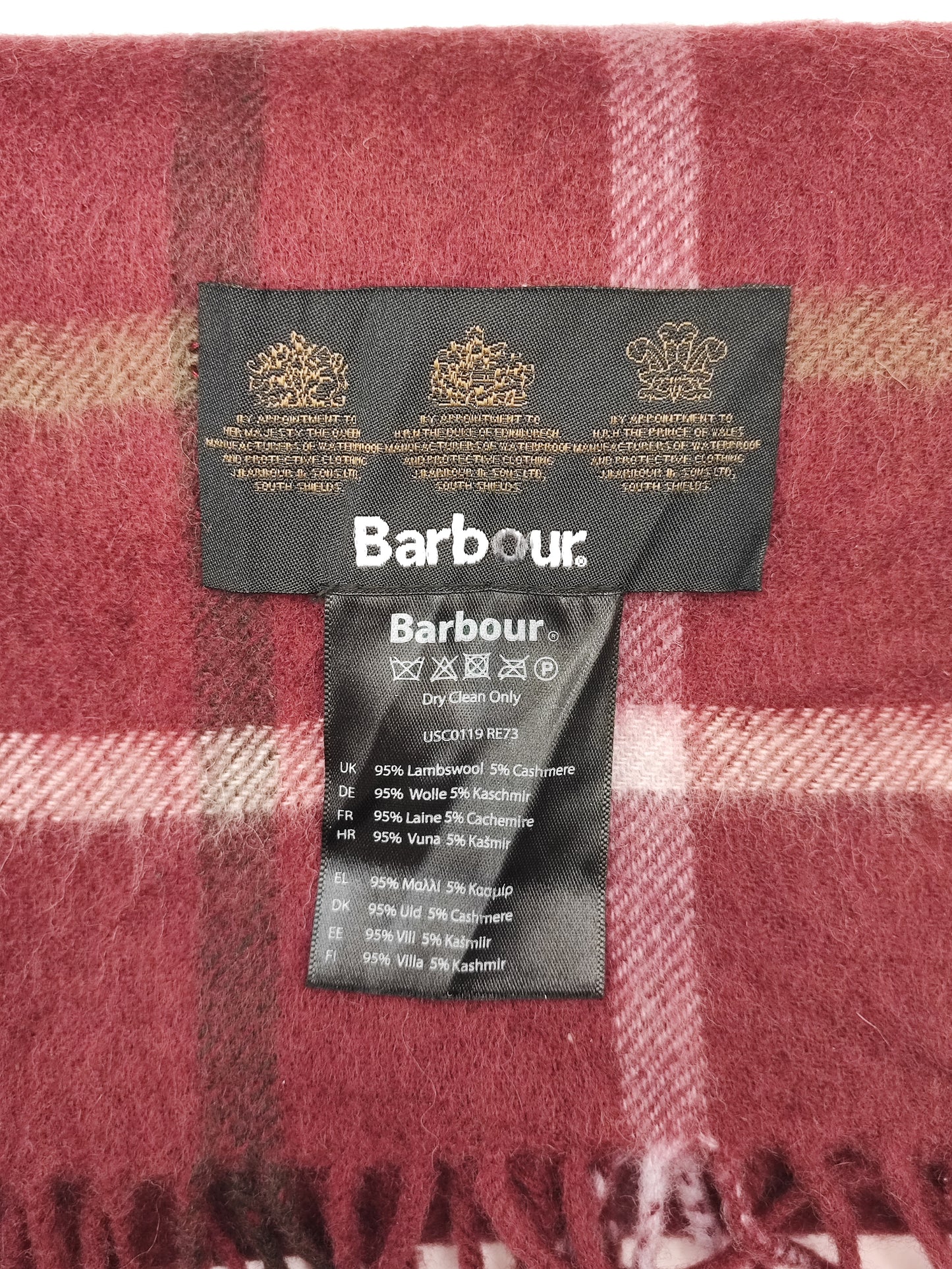 Sciarpa Barbour in lana