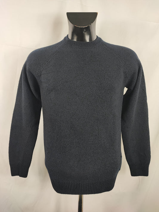 Maglione Barbour Blu In lana Xsmall / Small - South Shields Navy Jumper Size XS/S
