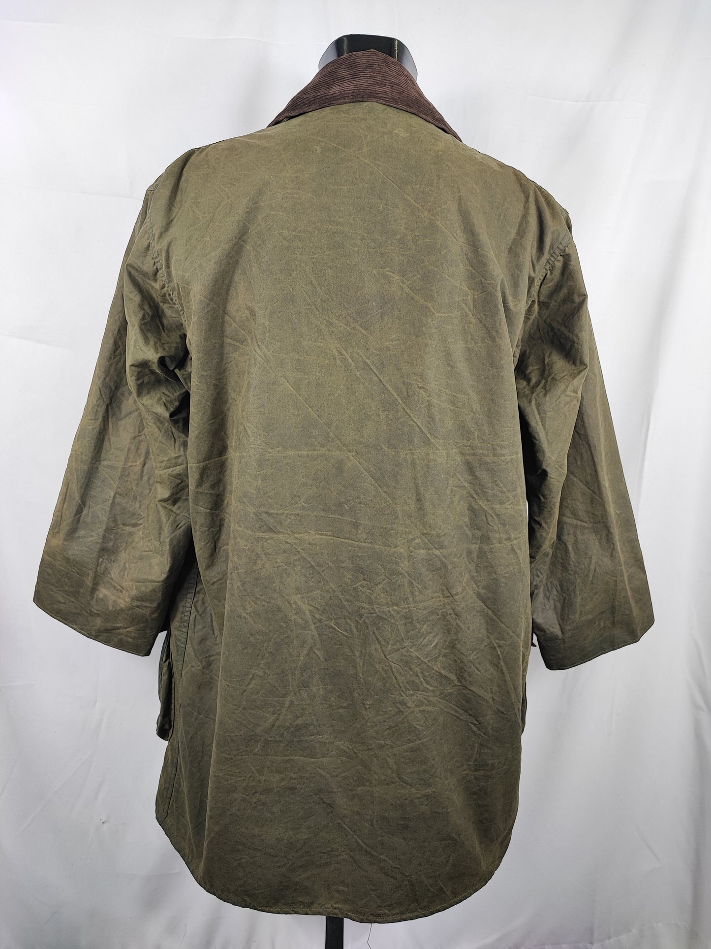 Barbour unisex Border verde cerato custom edition C40/102cm  -  Green Vintage Border Coat Custom edition size C40 Medium