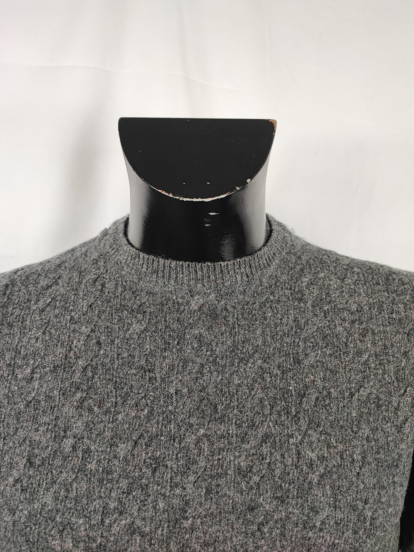 Maglione Barbour da uomo in lana Small -  Man wool Grey Jumper size S