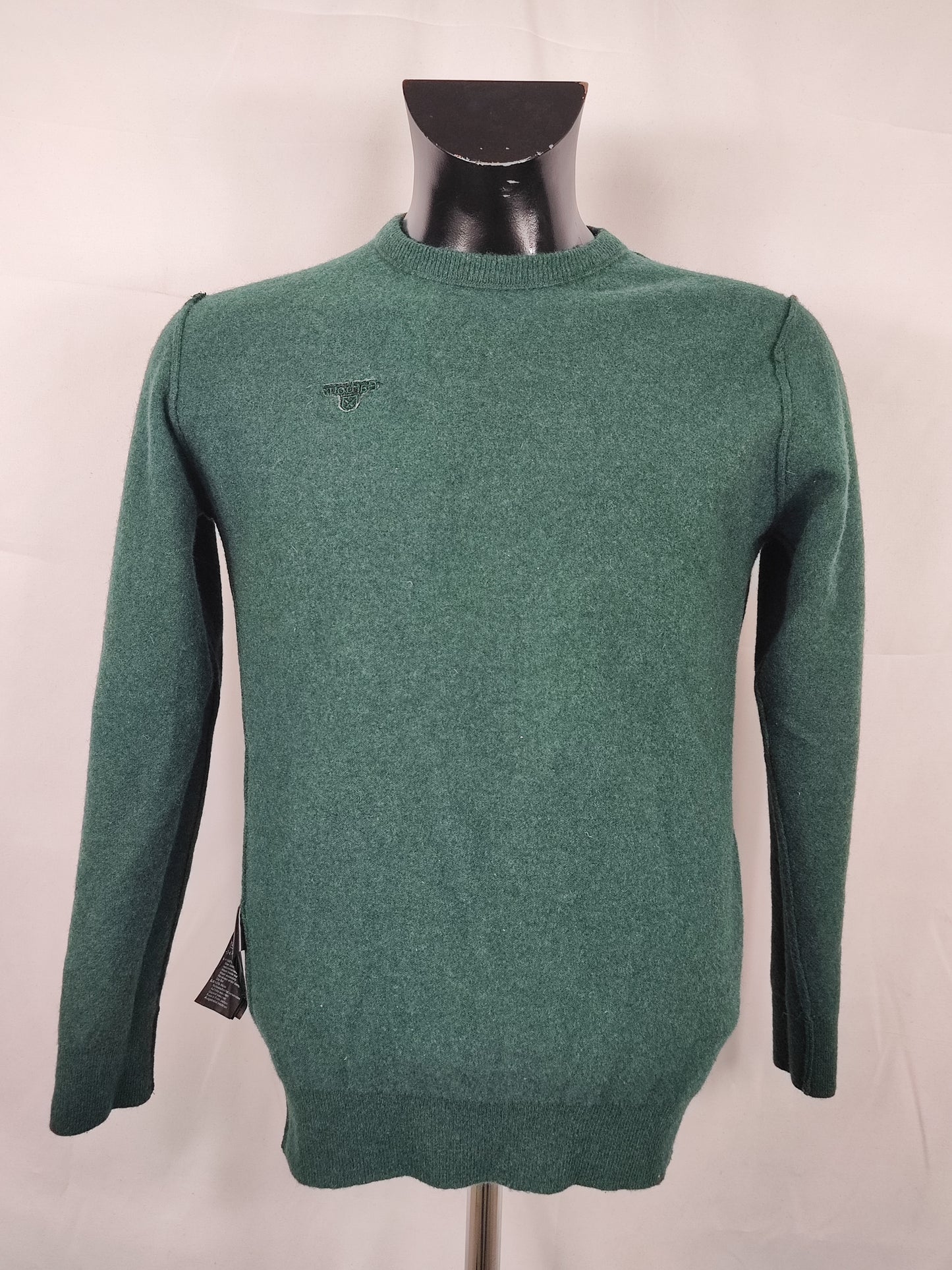 Maglione Barbour da uomo in lana verde Medium-  Man wool Green Jumper size M