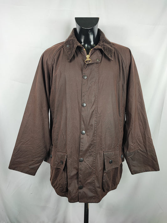 Barbour Giacca Beaufort vintage marrone C44/112cm - Brown Beaufort Waxed jacket large