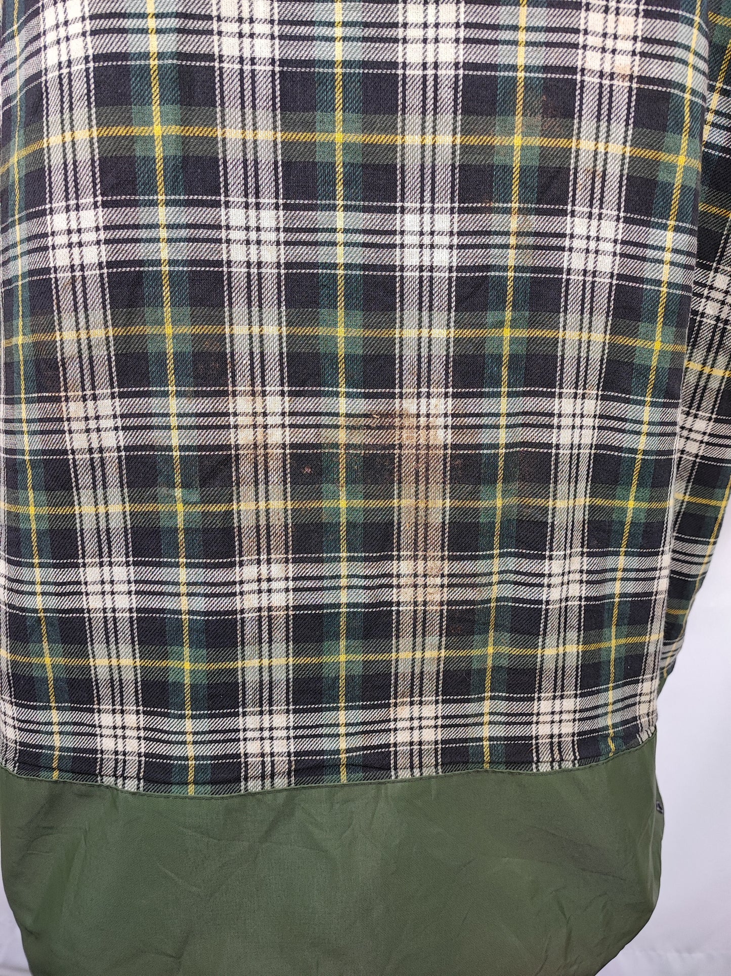 Barbour Uomo Border vintage verde cotone Cerato C44/112cm Man Green Border Coat Size XL - Shop In London