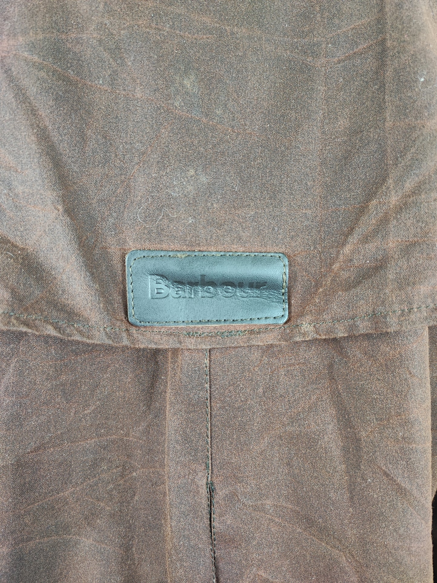 RARO Cappotto Barbour Stockman marrone Lungo Medium Man Brown wax Long Coat Size Medium