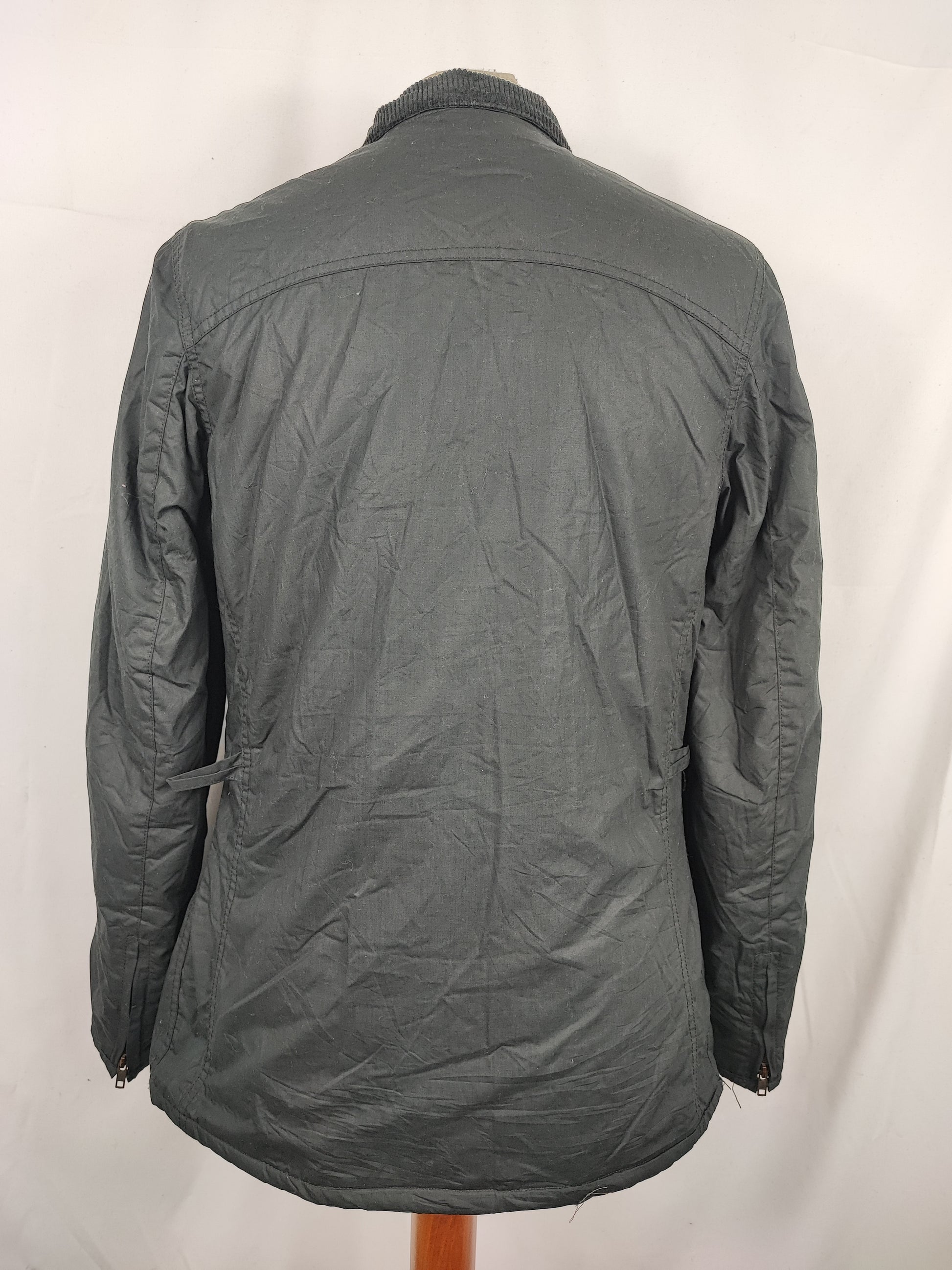 Giacca Barbour International Donna Medium UK12 -Lady Black Vintage International Jacket Size uk12 - Shop In London