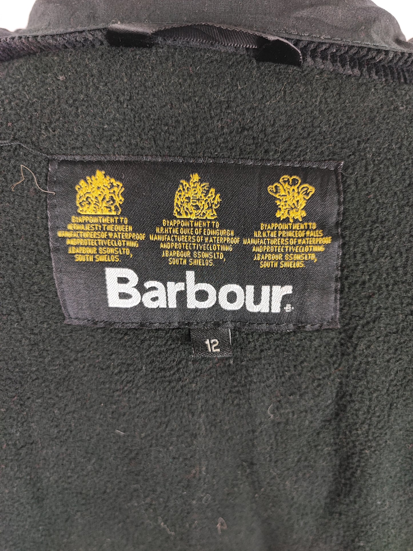 Giacca Barbour International Donna Medium UK12 -Lady Black Vintage International Jacket Size uk12 - Shop In London